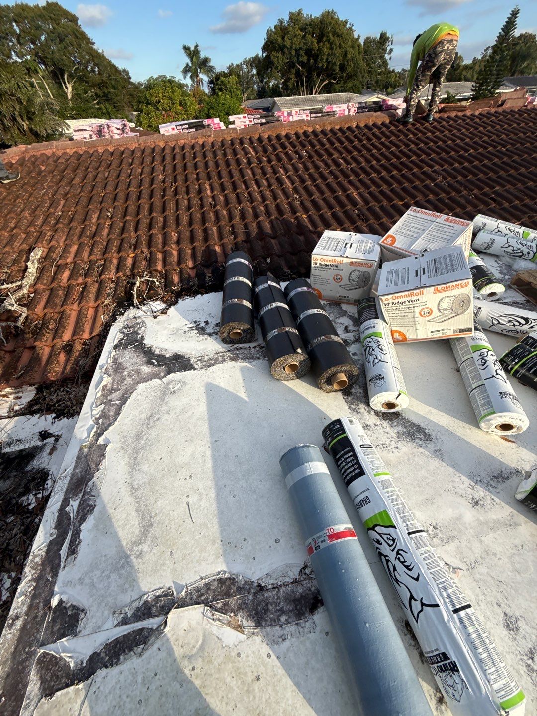 Project in Clearwater 33763 by Mitchell Roofing Company LLC 