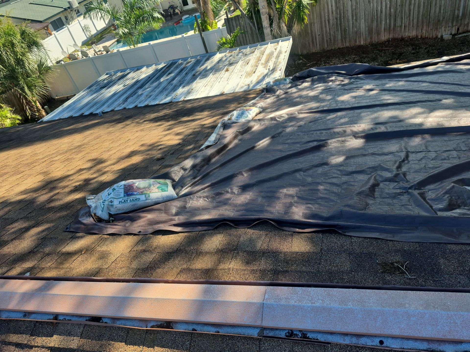 Project in St. Petersburg 33703 by Mitchell Roofing Company LLC