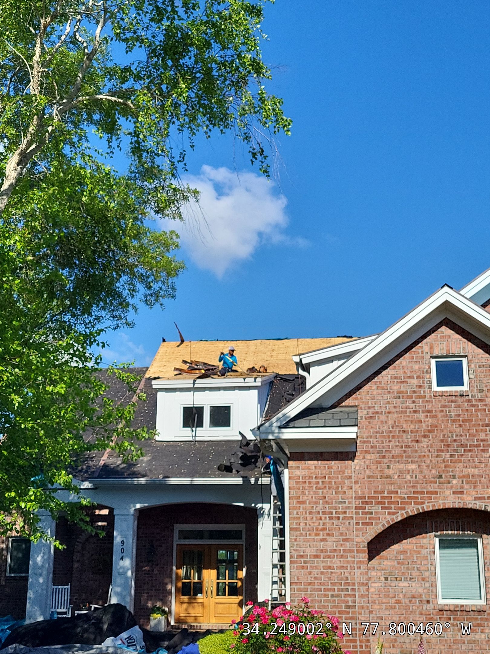 Roof Replacement using CertainTeed Landmark Pro  by RGR Construction and Roofing, LLC