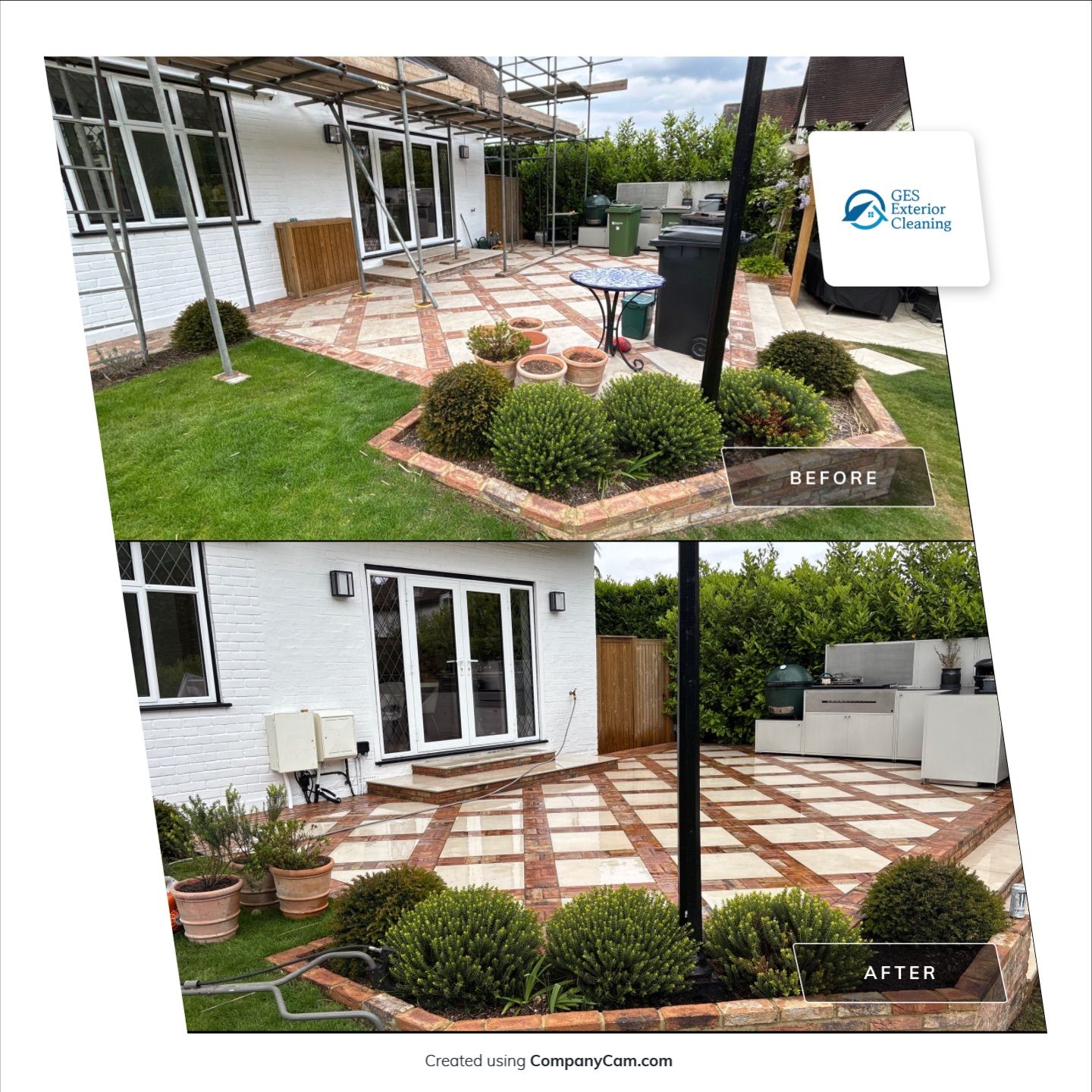 Patio -Window -Render Clean Surrey by Ges Exterior Cleaning ltd