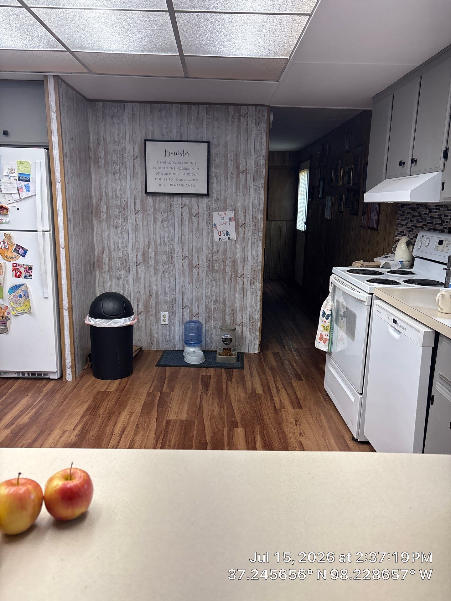 Modern Kitchen Renovation with Grey Cabinetry in Attica, Kansas by CompanyCam Sales Demo