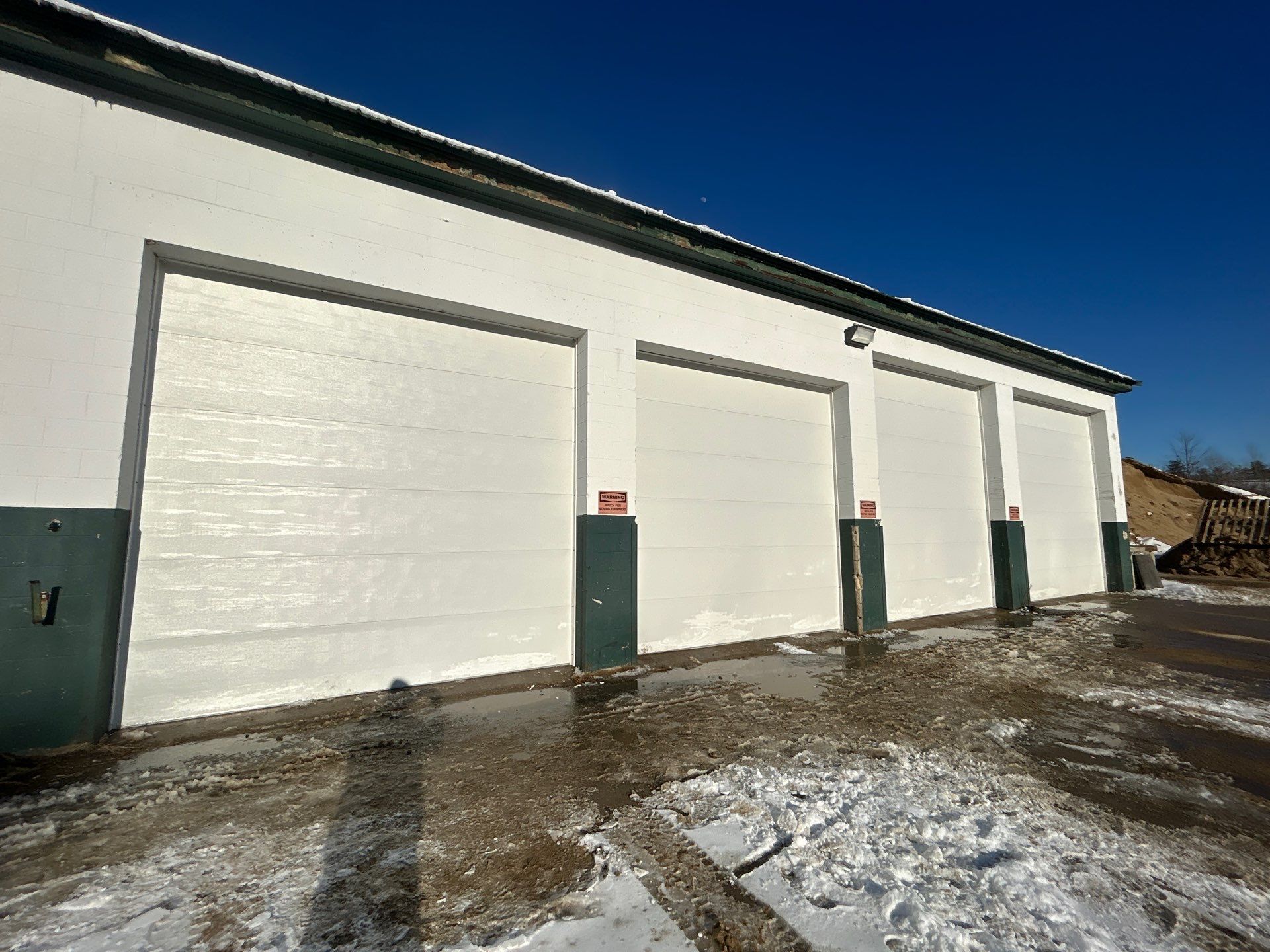 Door Installation using Raynor Commercial Aspen Garage Door by Keene Door