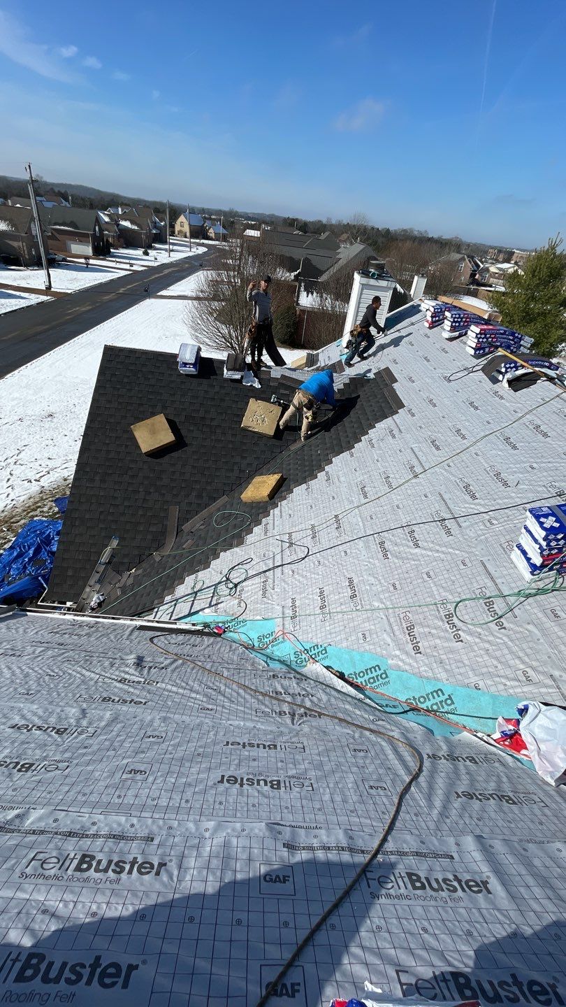 Residential Roofing Installation using GAF HDZ Roofing System  by Undersun Roofing 