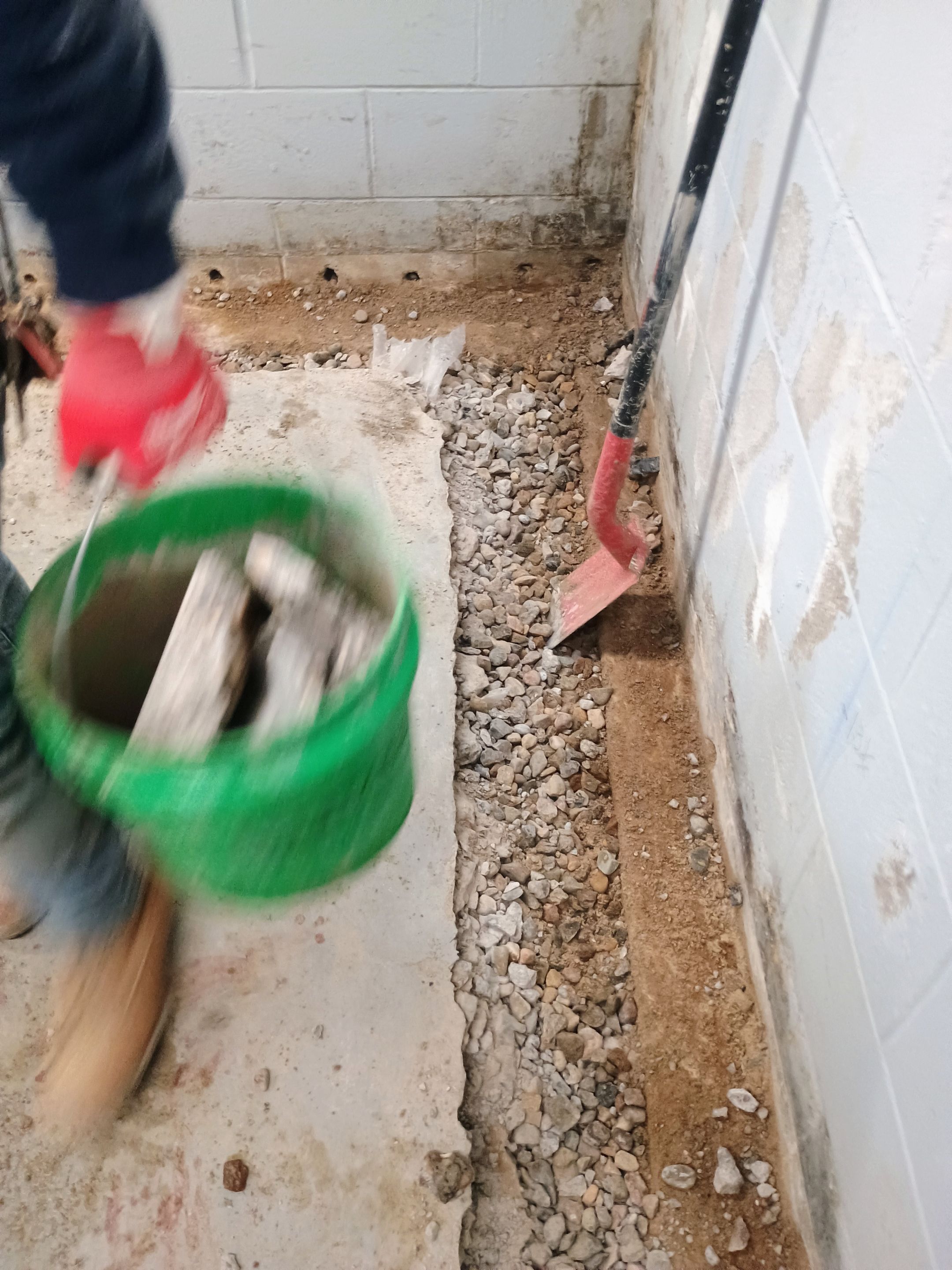 Depressurizing Denny's Basement Wall by Waterproofing Northeast