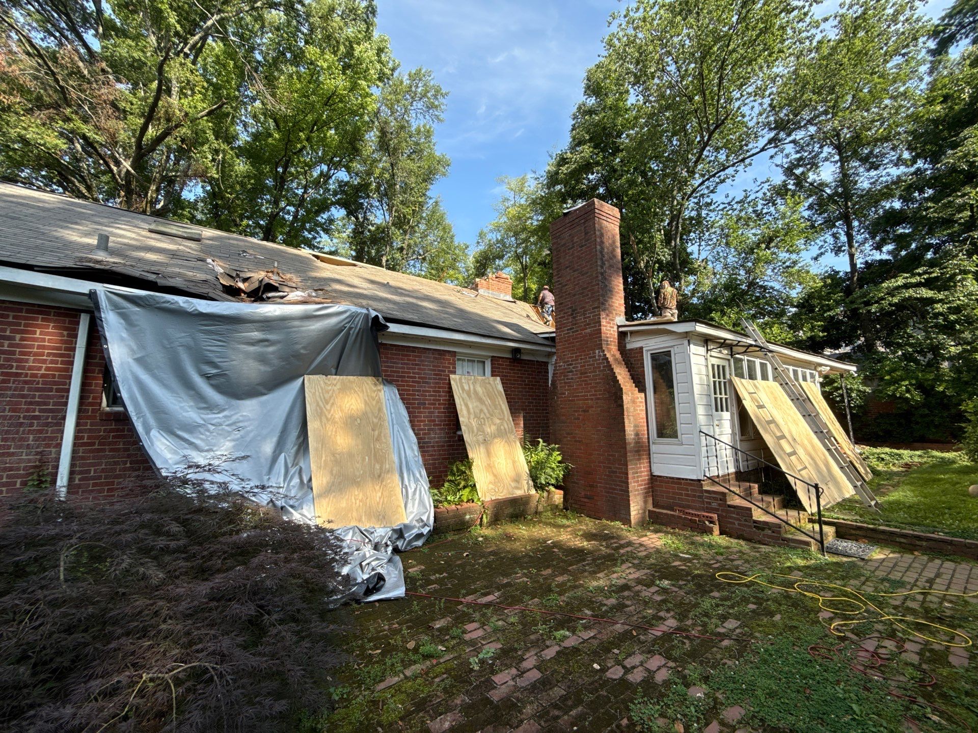 Structural Restoration and Asphalt Shingle Roof Replacement with Interior Repairs in East Memphis by Revival Roofing Services