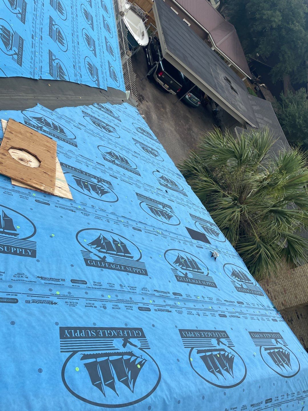 Residential Roofing Installation using Roof Replacement by American Roofing & Construction LLC