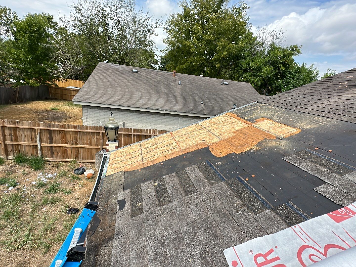 Residential Roofing Repair using Owen's Corning Duration (Lifetime) Shingles by Roof Repair Company