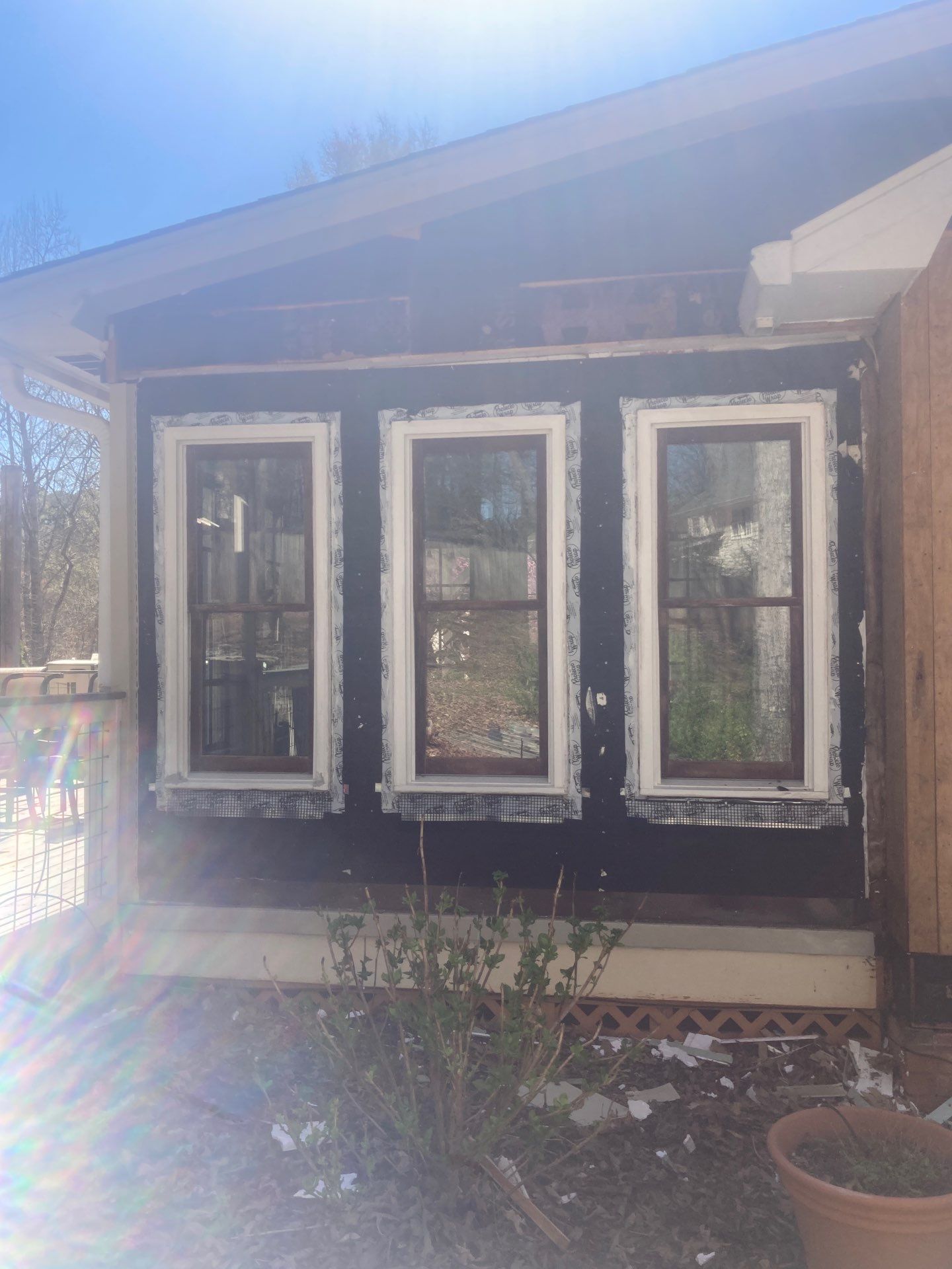 Window, Siding, & Rotten Wood Replacement with Exterior Painting in Woodstock, GA by Nelson Exteriors