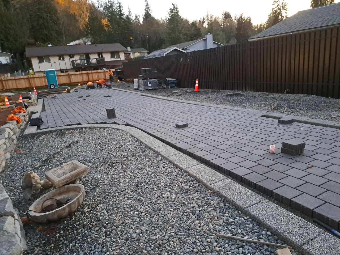 Permeable Pavers Driveway by Jireh Asphalt & Concrete Inc 