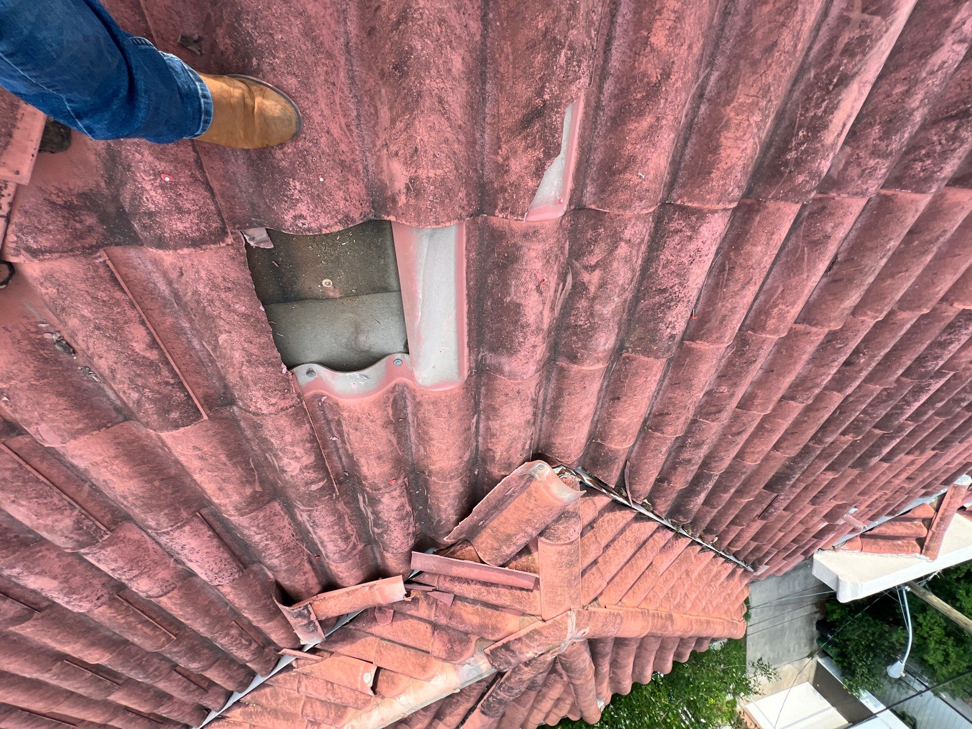 Tile Roof using tile by Roof Repair Company