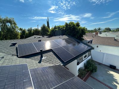 17-Panel CertainTeed Solar Installation and Main Service Panel Upgrade