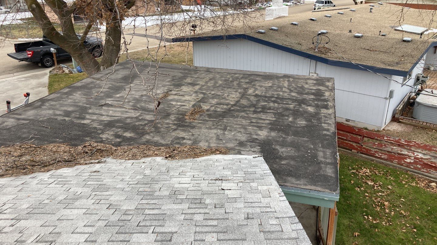 Low pitched Residential Roofing Installation using Owens Corning Oakridge by ID Roofing LLC