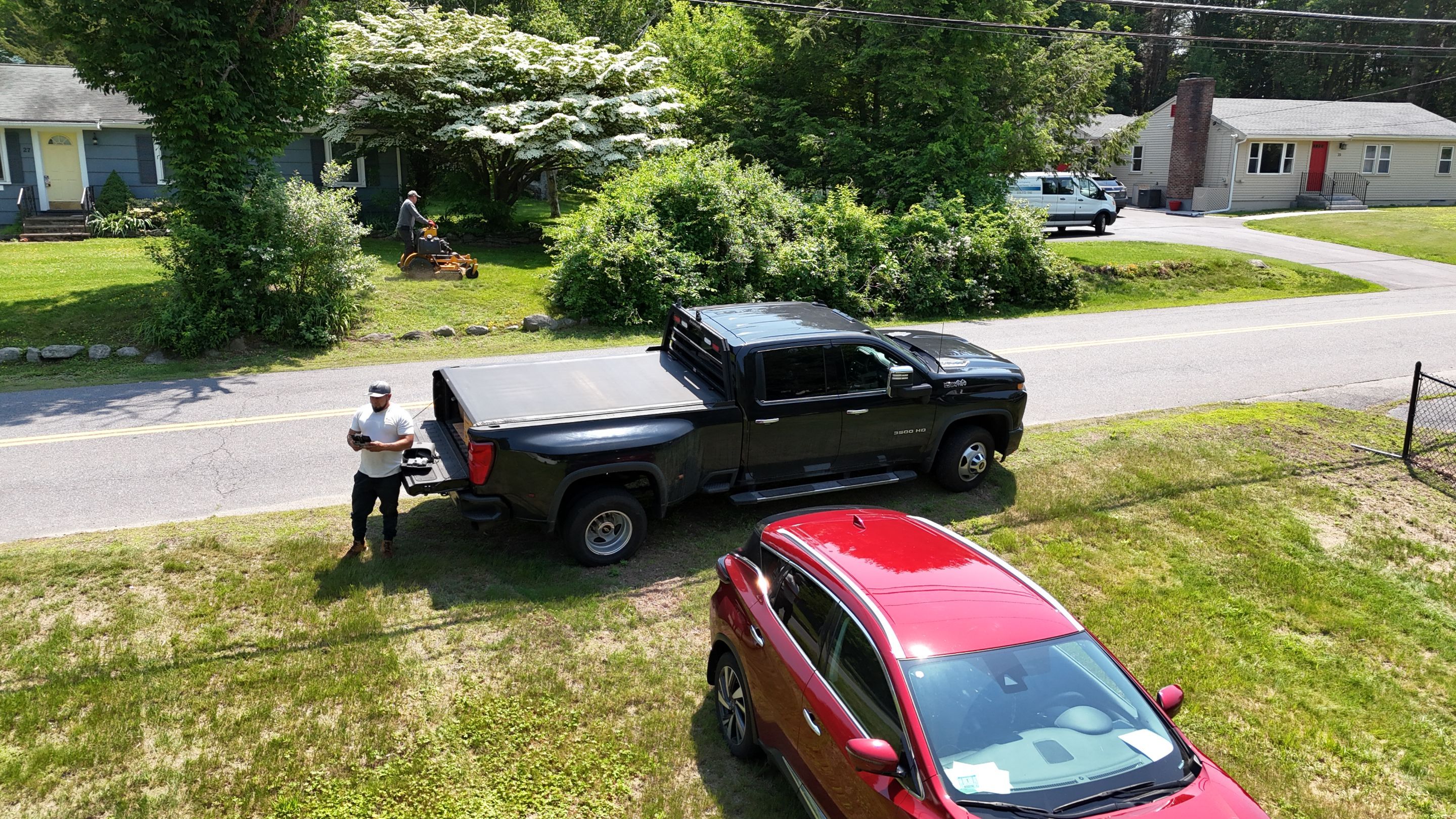 Full Roof Replacement & Chimney Repair – Onyx Black, MA by Mighty Dog Roofing of Greater Middlesex County
