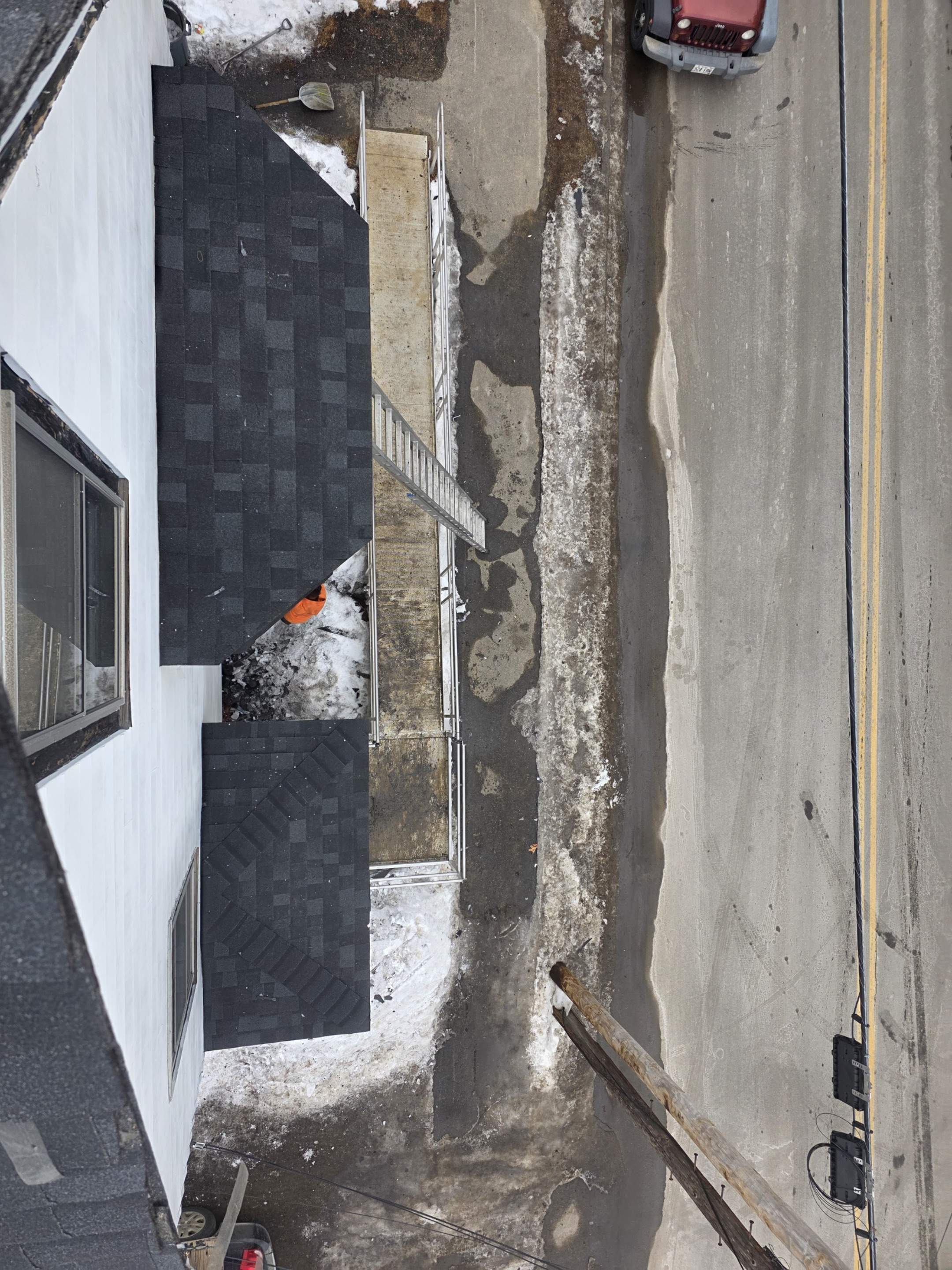 Full Roof Replacement in Maine – Two-Layer Tear-Off, Chimney Removal & Low-Slope Conversion by JOHNNYS PRO