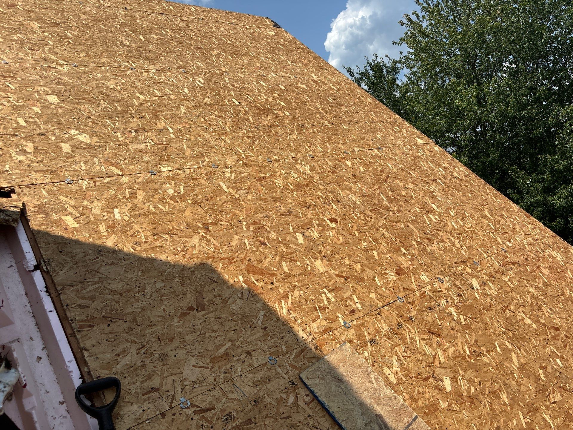 Residential Roofing Installation using ProVia Ironstone Slate Metal Roofing by RoofX 