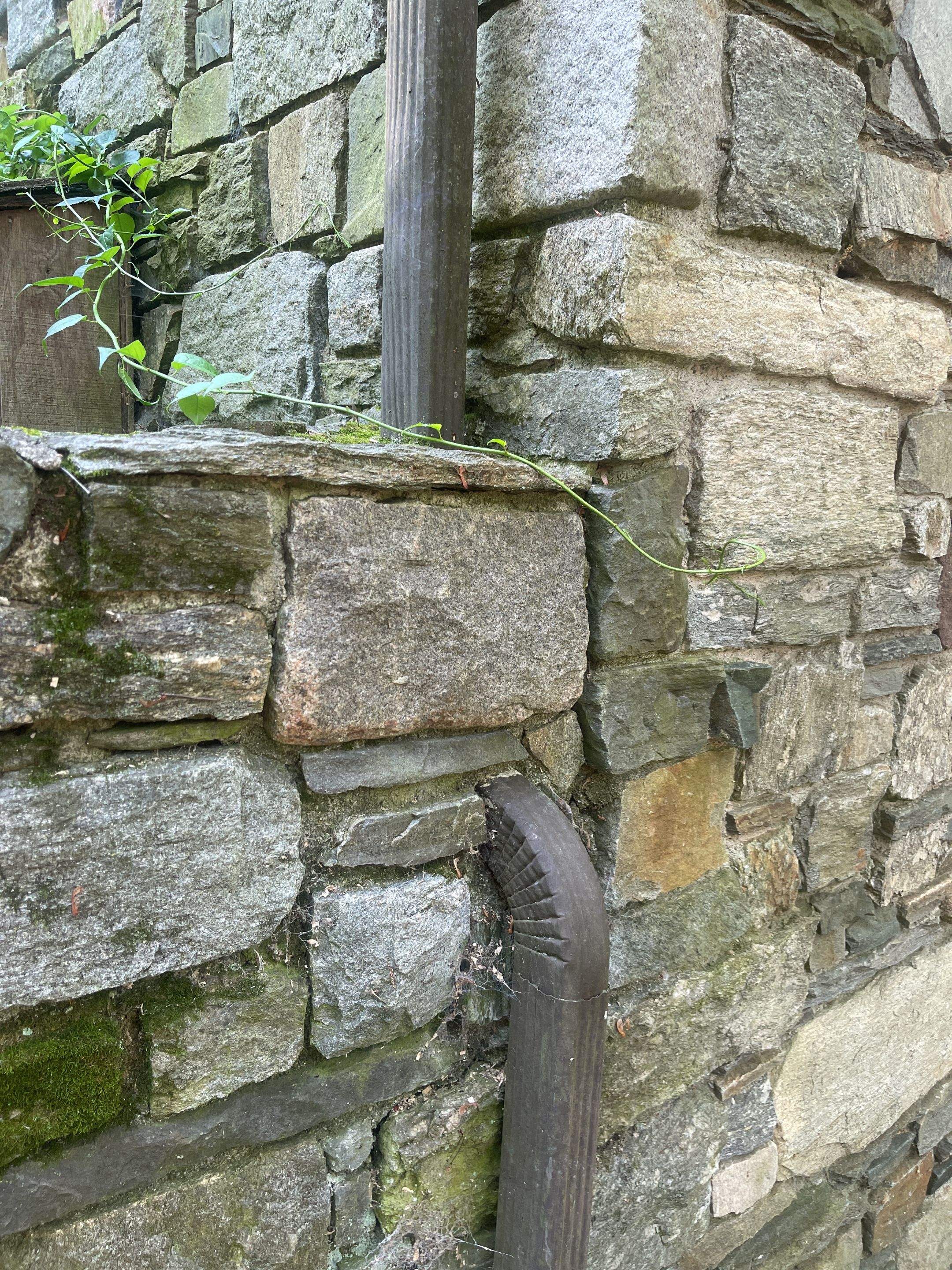 Gutter Installation using 5k Brown Gutters by A Plus Exterior