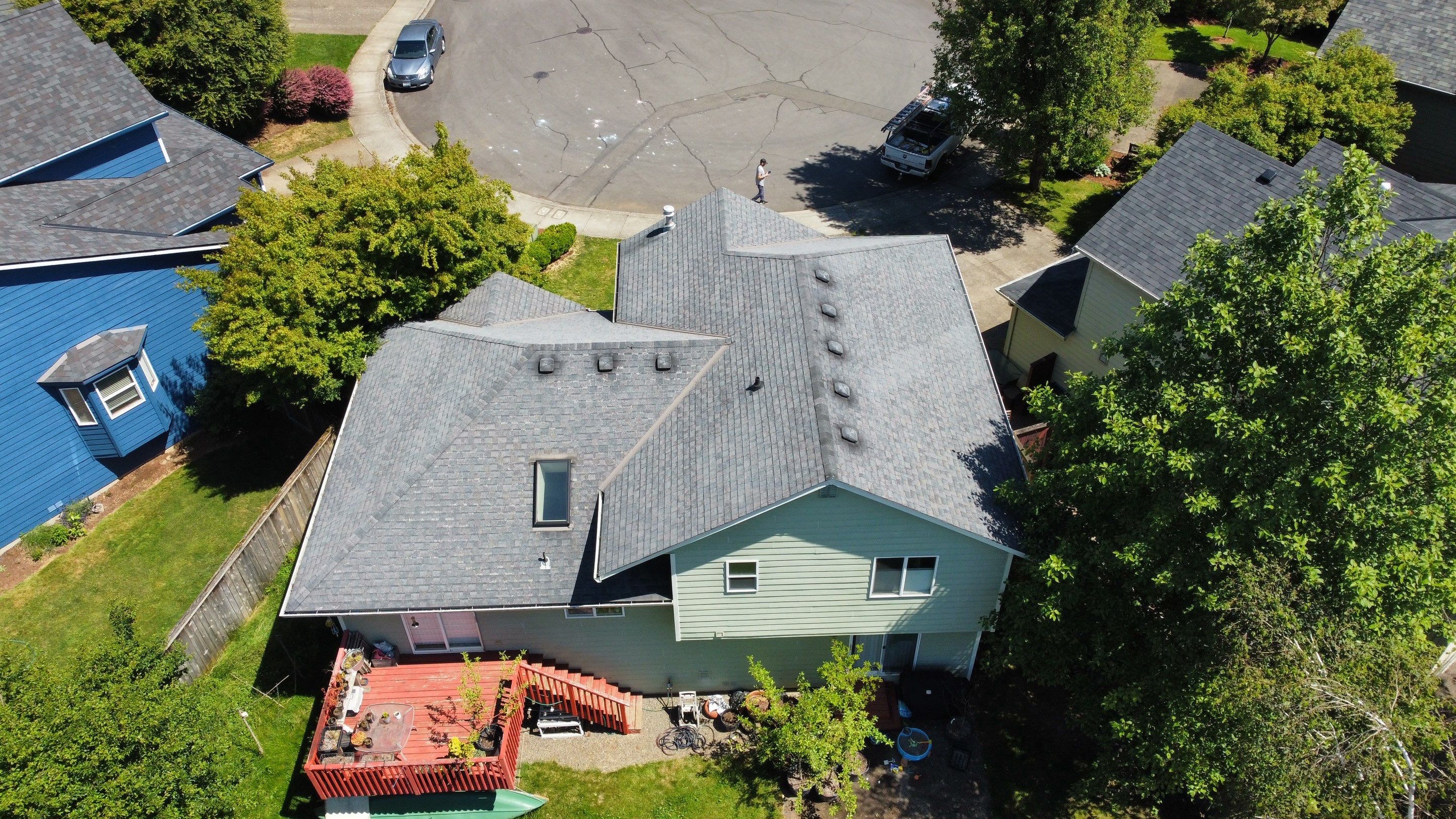 Residential Roofing Installation using Asphalt Shingles by Vitan Construction LLC 