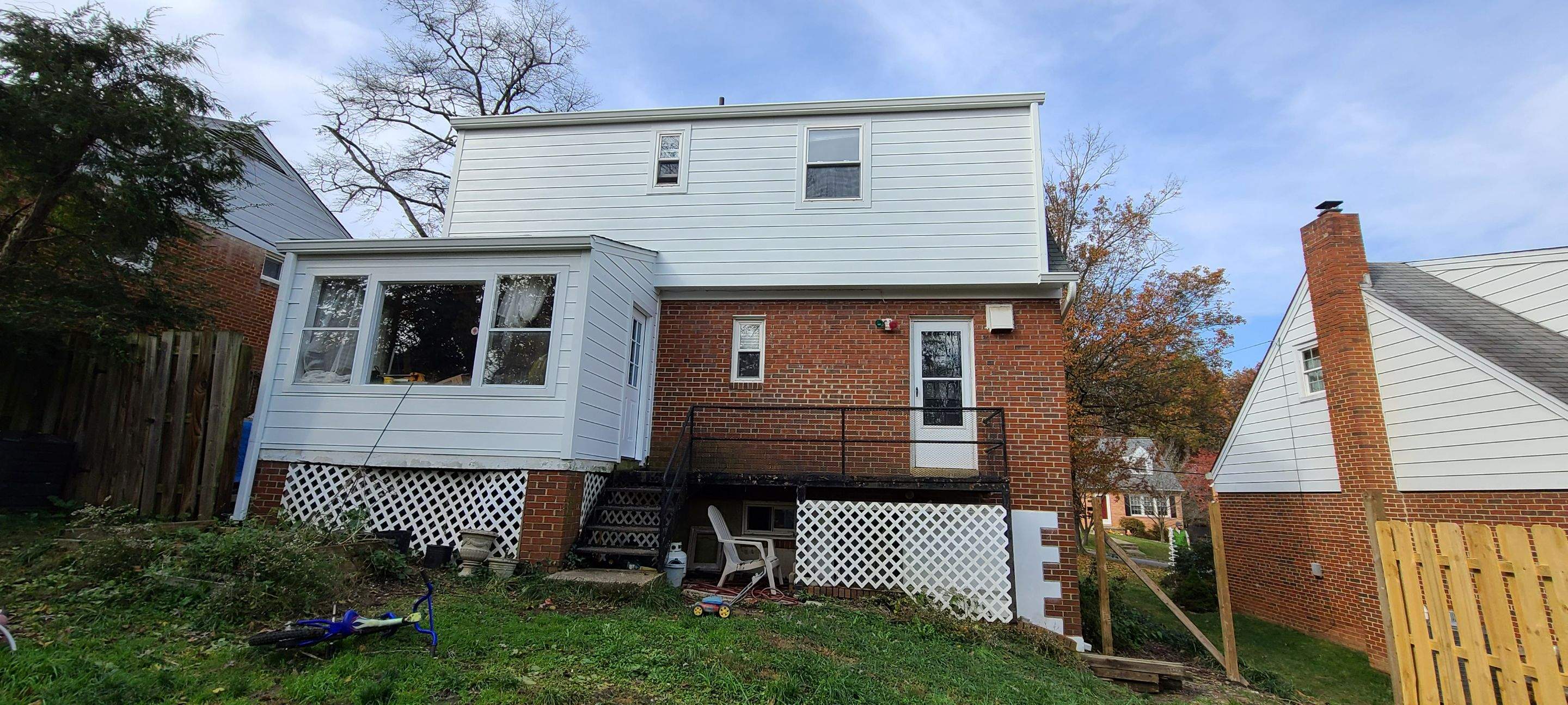 Siding Installation using James Hardie Siding and Trim by Window Depot of Annapolis