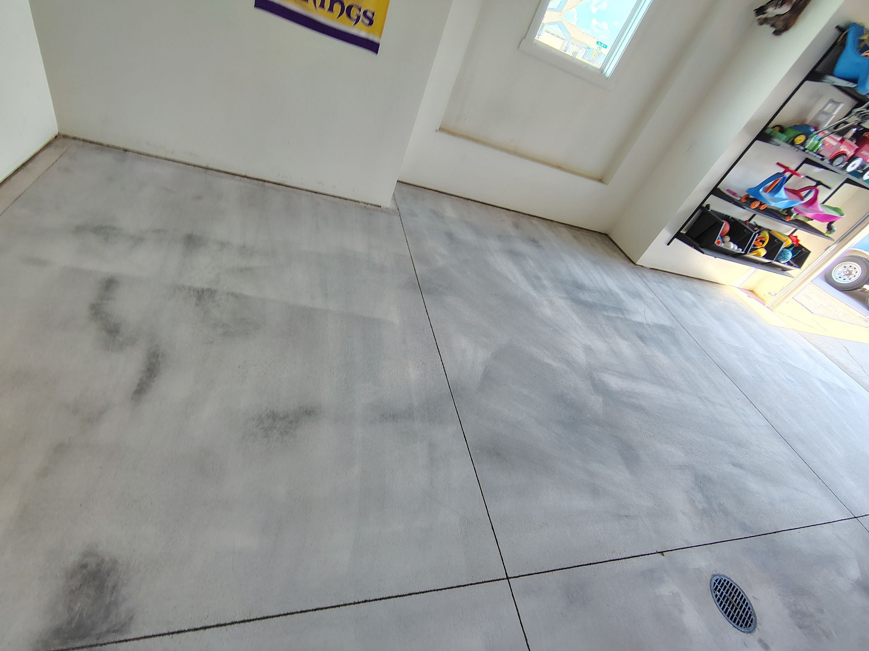 Dell Rapids Multi-Car Garage Concrete Floor Coating and Repair by Select Painting, Coatings & Garage Cabinets