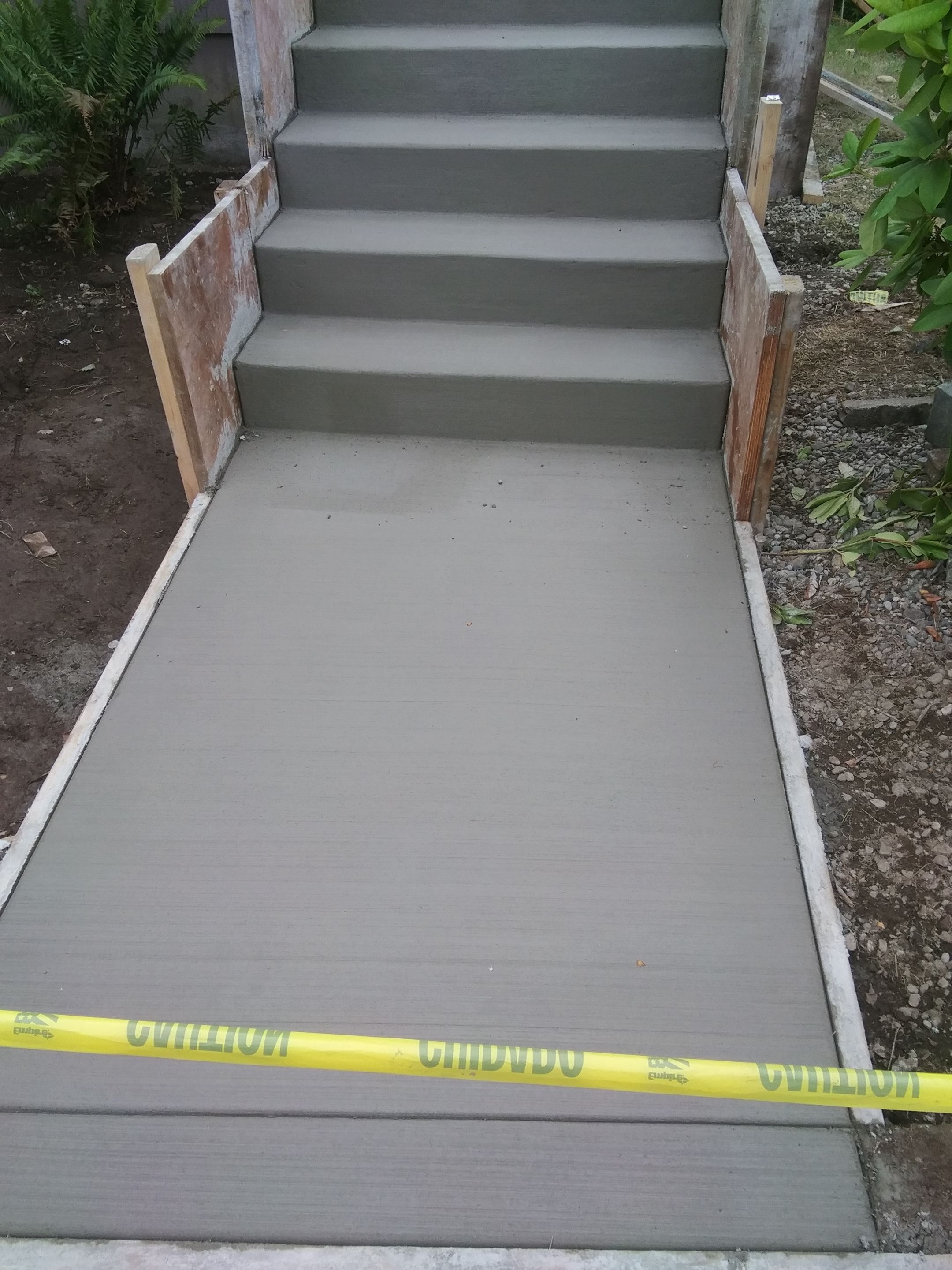 Cheyanne | Concrete Wall & Stairs  by Jireh Asphalt & Concrete Inc 