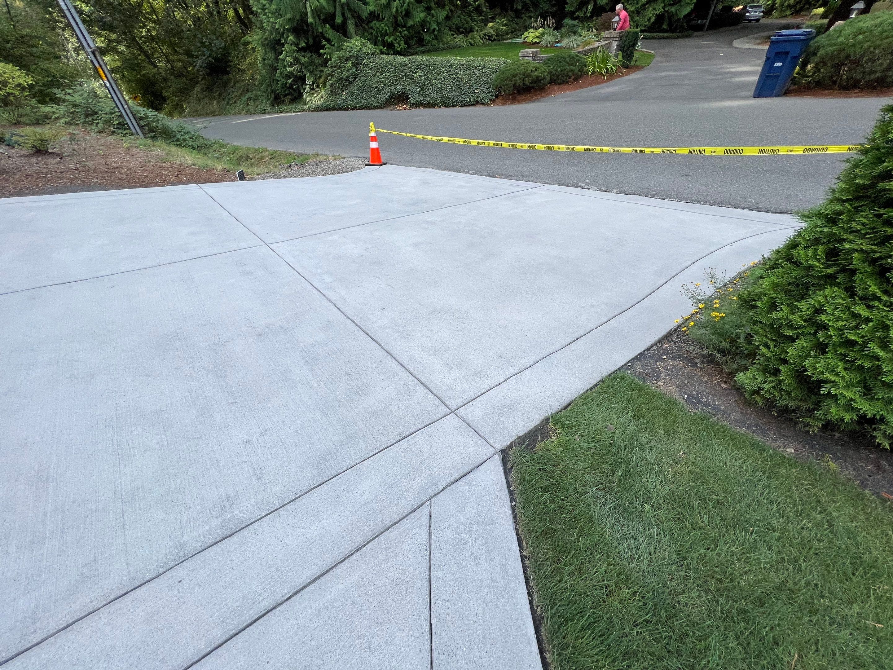 Melanie | Concrete Driveway  by Jireh Asphalt & Concrete Inc 