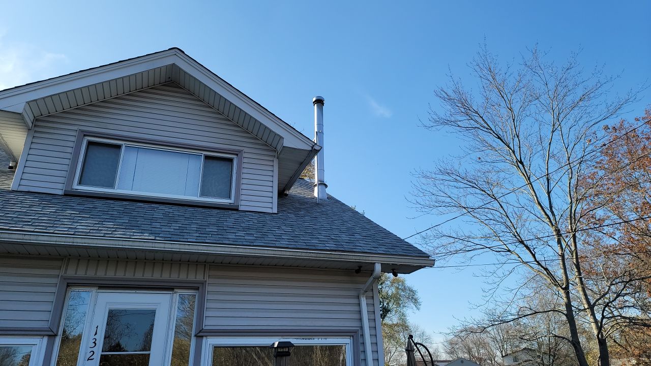 CERTAINTEED LANDMARK COLOR: COBBLESTONE GREY DRIP EDGE: WHITE by Eagle Eye Roofing