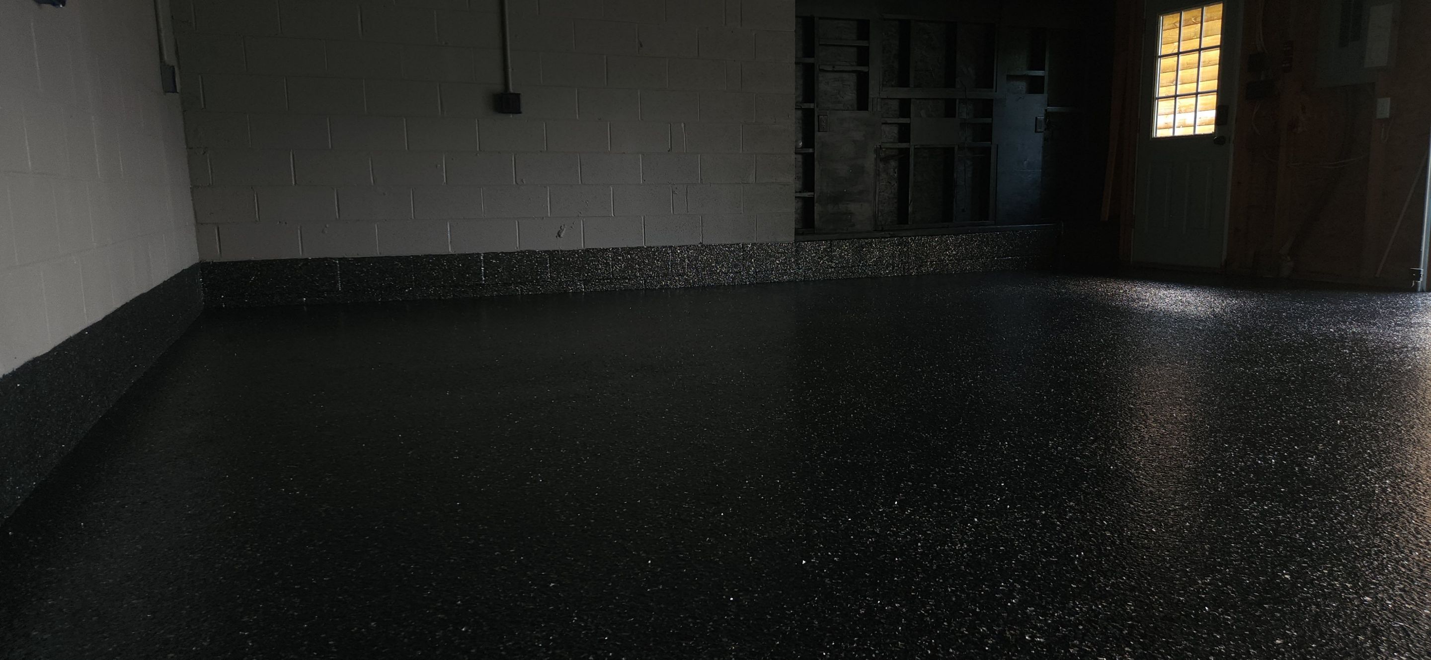 Garage Floor remodel with Carbon Silver Mica! by Elite Floor Solutions
