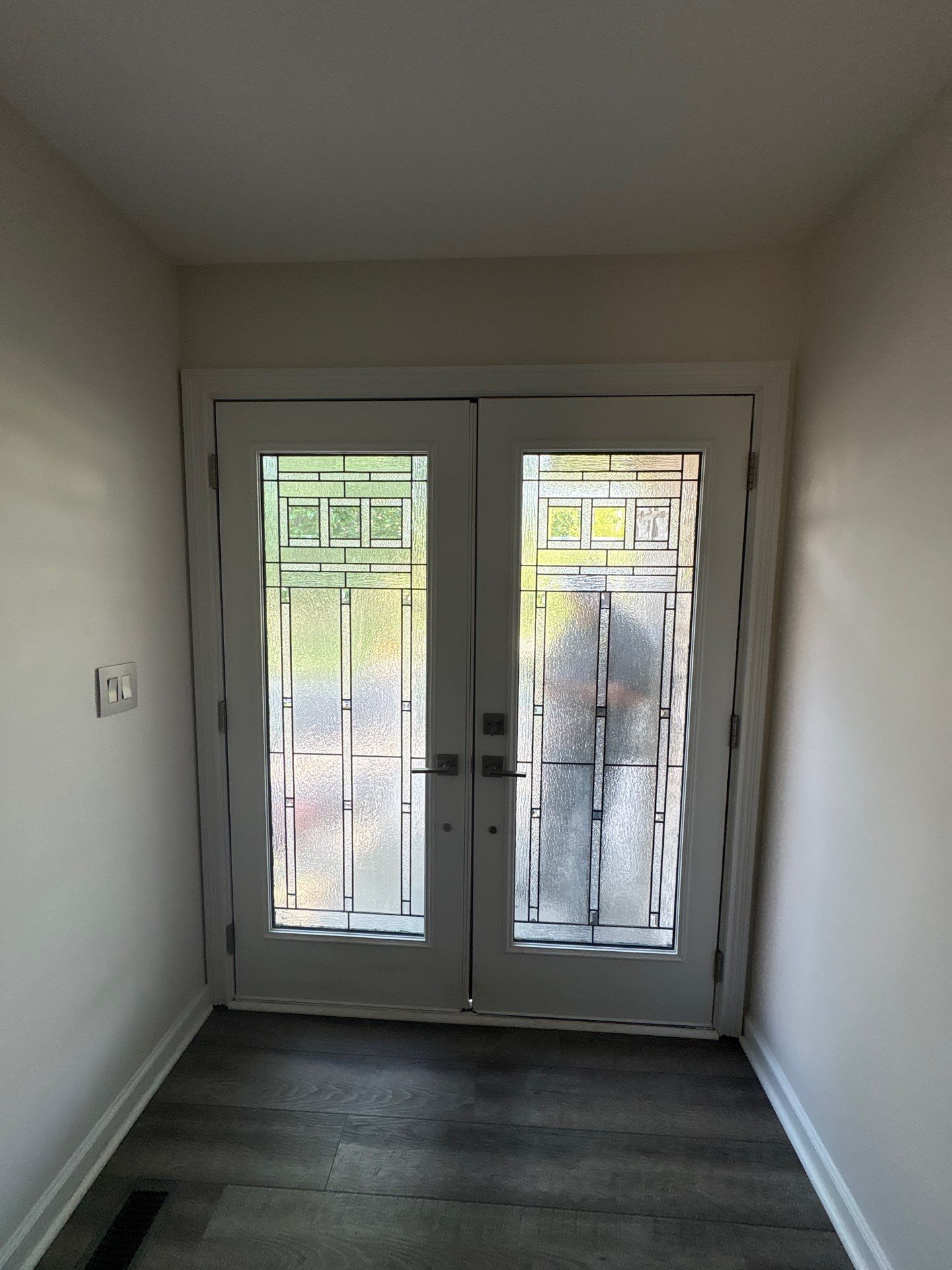 Custom Front Entry and Sliding Patio Door Replacement in Greenwood by Merrifield Exteriors, LLC