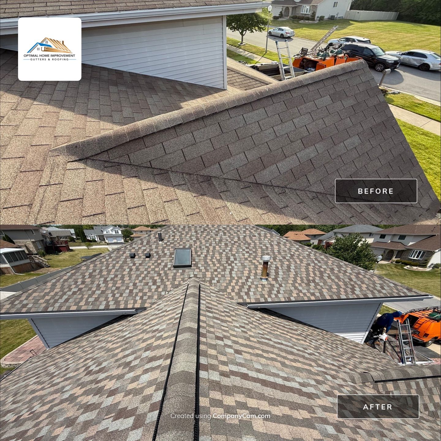 Roofing with GAF by Optimal Home Improvement 