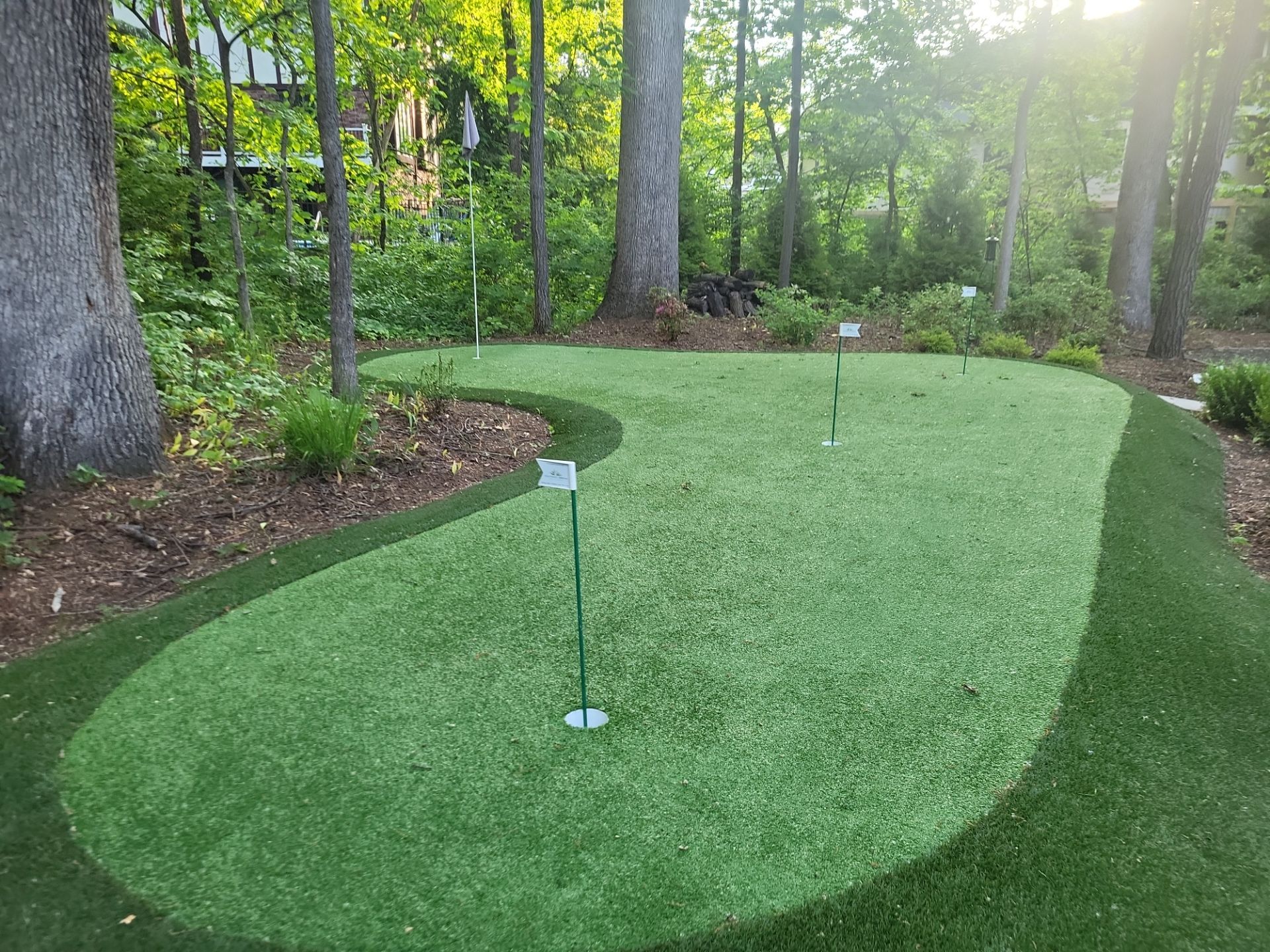 Practice green in Lockport, IL by Southwest Greens Midwest