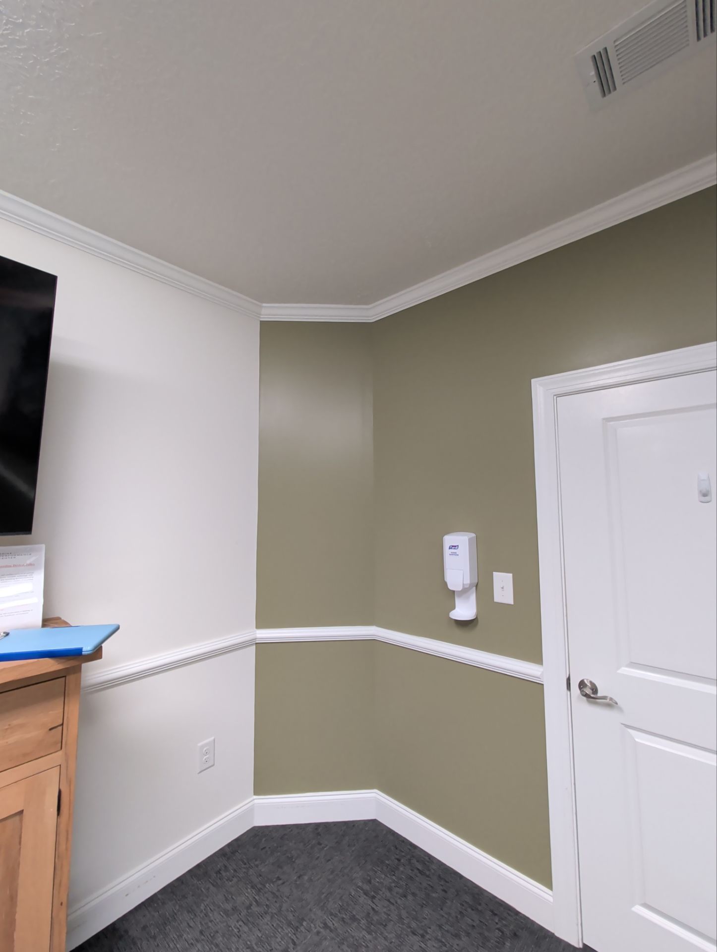 Doctor's Office Refresh by Fresh Coat Painters of Augusta