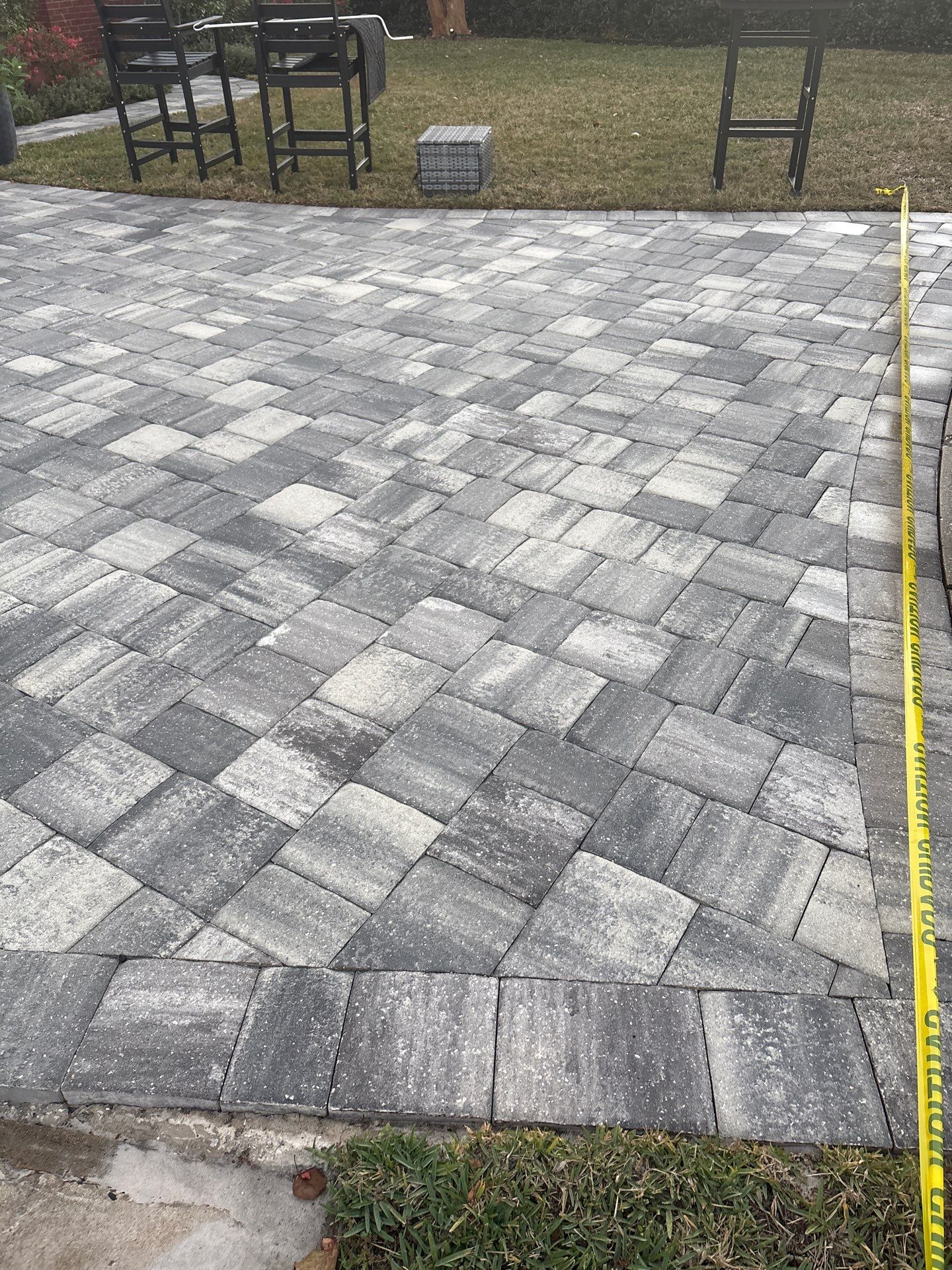 Paver Driveway using Concrete Sealant and PolySand by DuraSeal