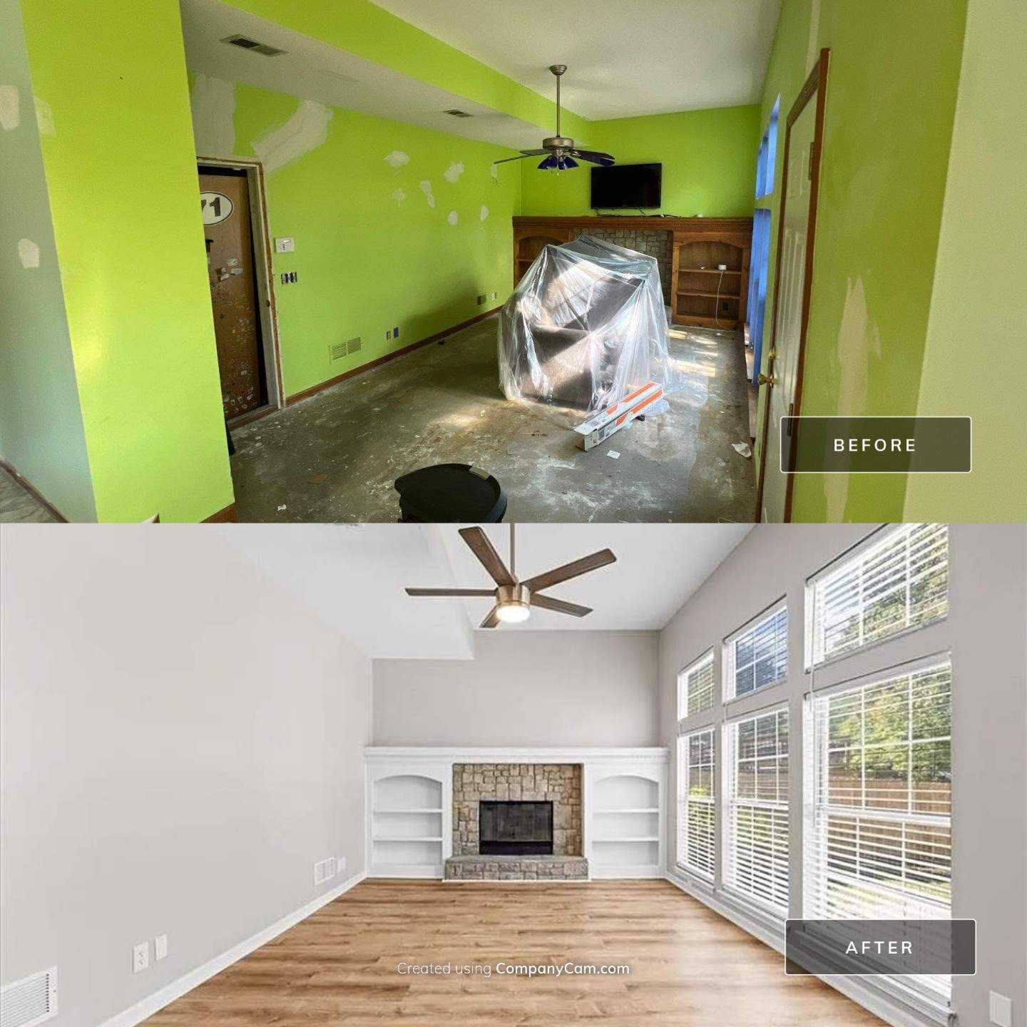 Project in Olathe, KS by Victor Construction