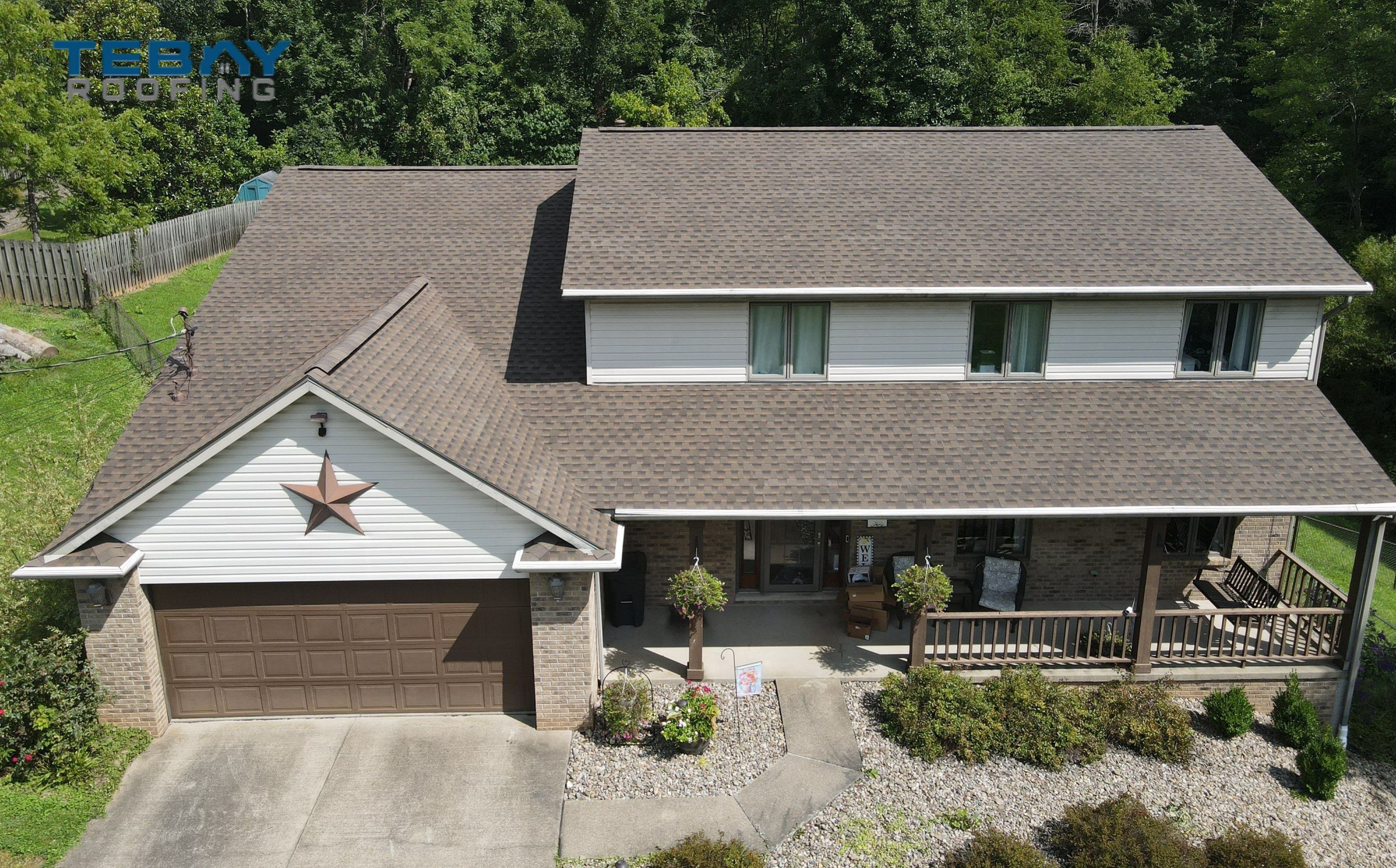 Residential Roofing Installation using Timberline HDZ by Rainstoppers Roofing