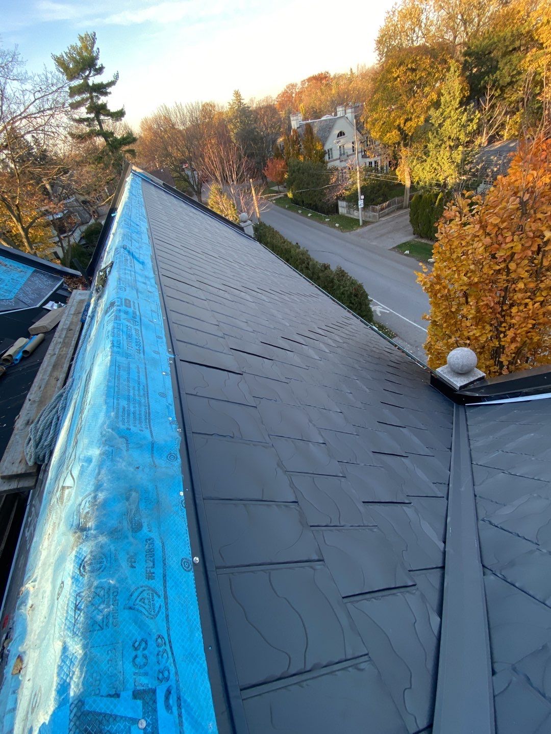 Residential Roofing Installation using VicWest True Nature by Jay Carter Roofing & Sheet Metal