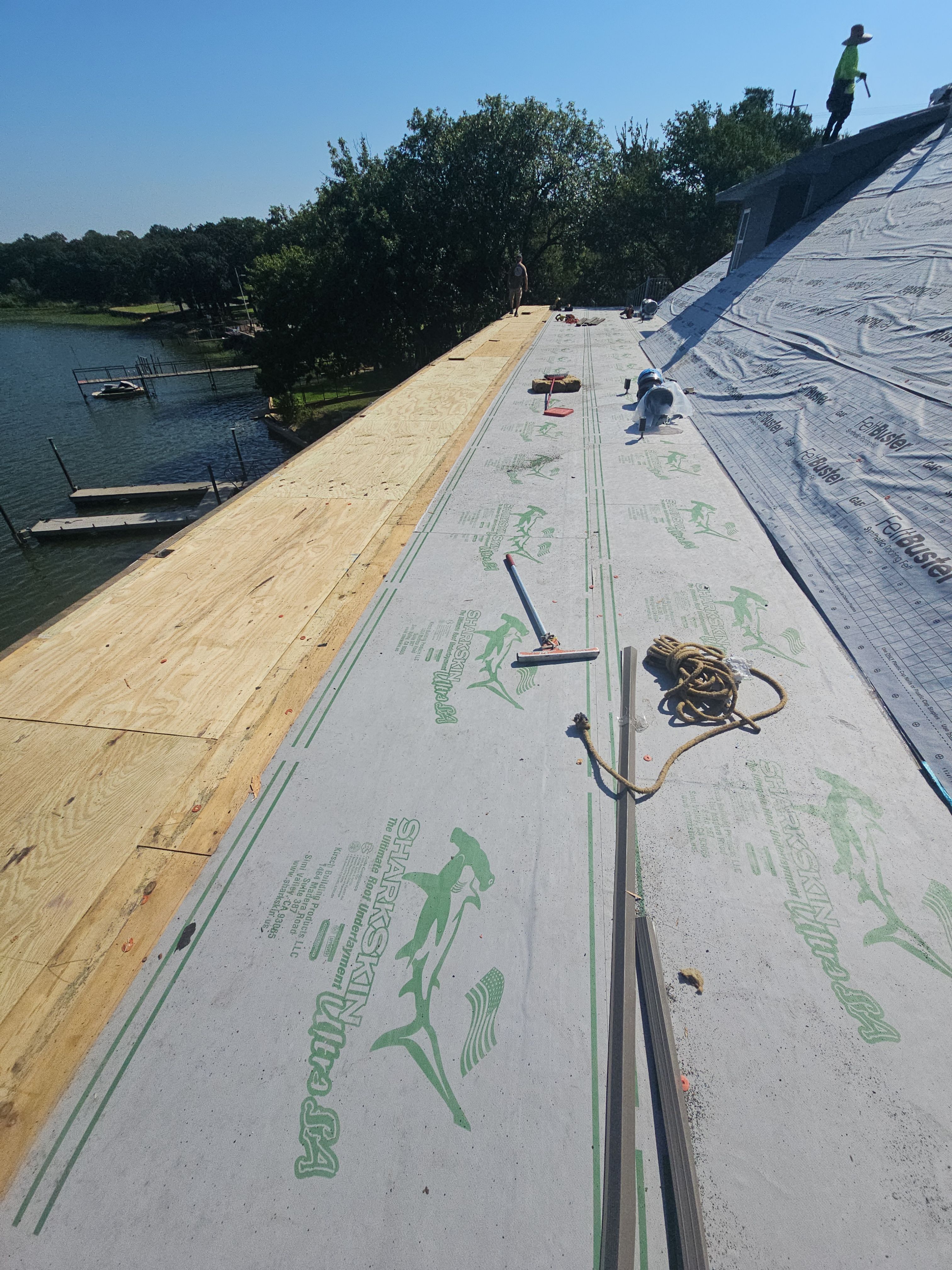 Residential Roof Replacement in Arlington by road roofing llc