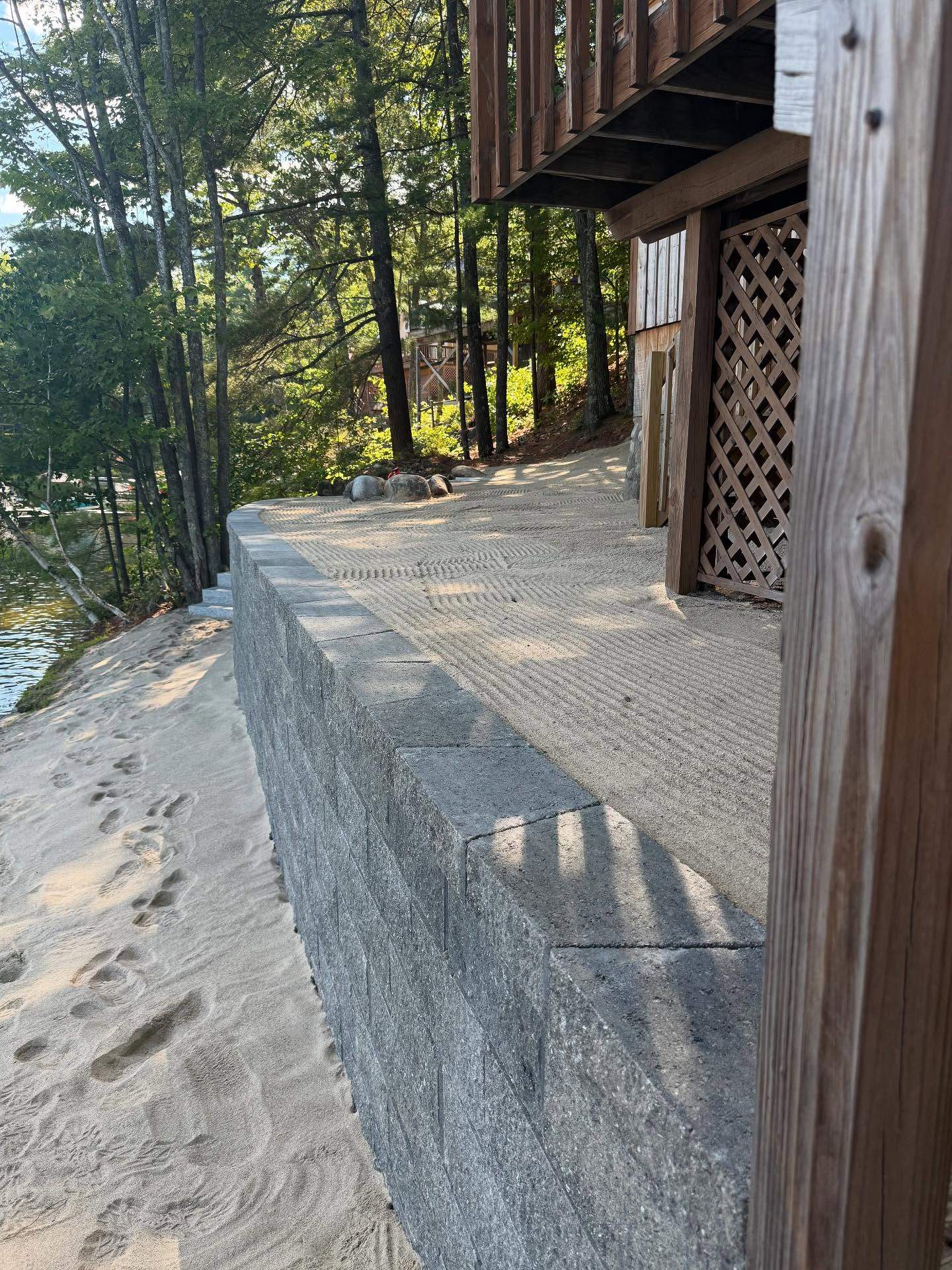 Project in Wakefield by RD outdoor Landscape Services