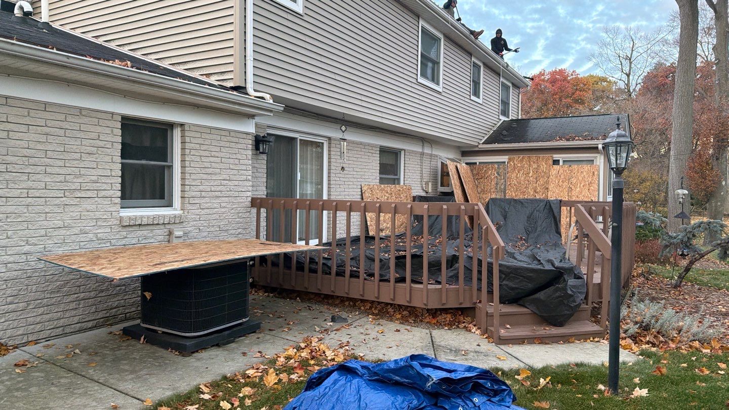 Roof Replacement using Owens Corning Onyx Black by 180 Contractors