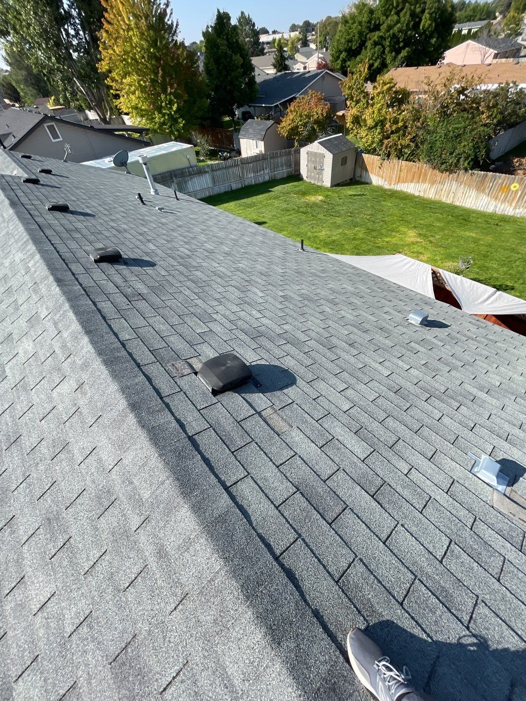 Nampa bungalow gets residential roofing using Owens Corning Oakridge in Teak by ID Roofing LLC
