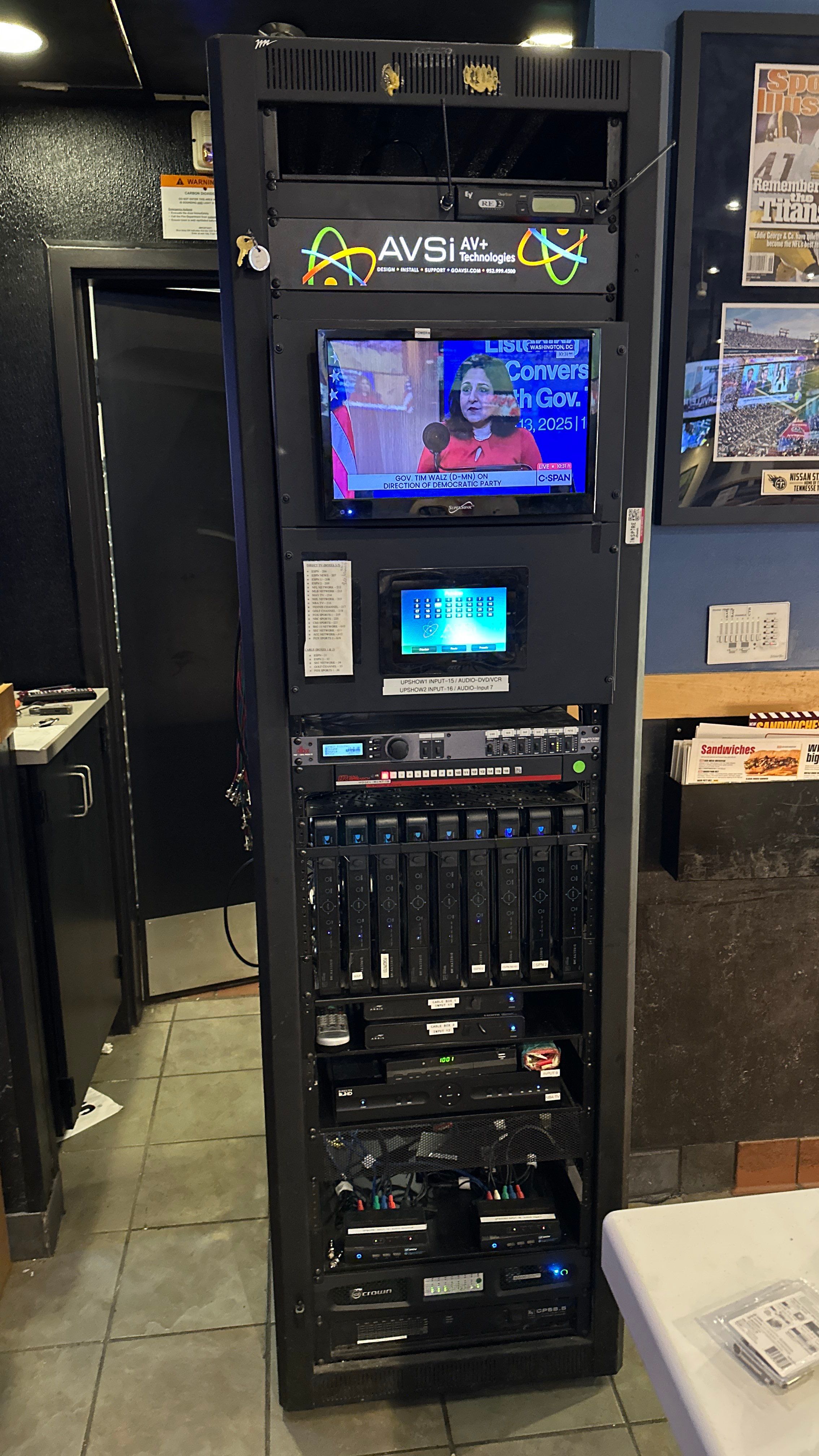 Sports bar AV Remodel by AVSi
