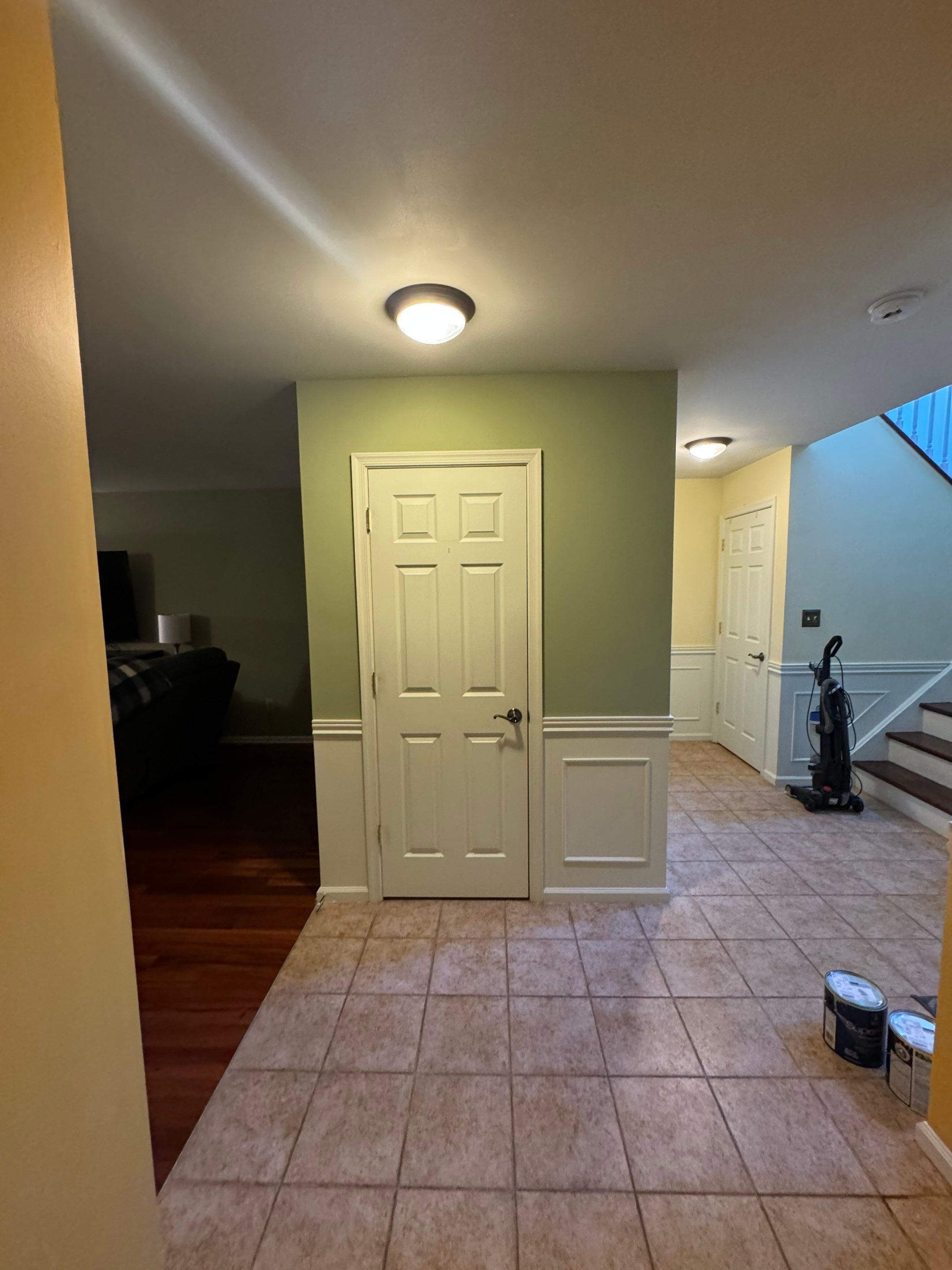 First Floor Painting Project in Red Hill, PA by Davis Painting Llc 