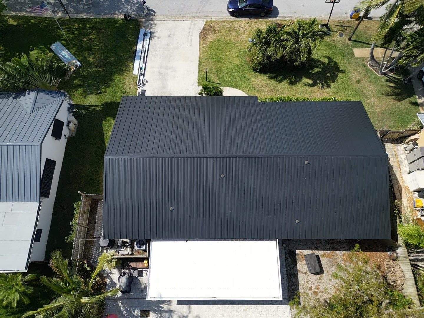 Kynar (Color Coated) Standing Seam Metal Roof Replacement by Sailfish Roofing