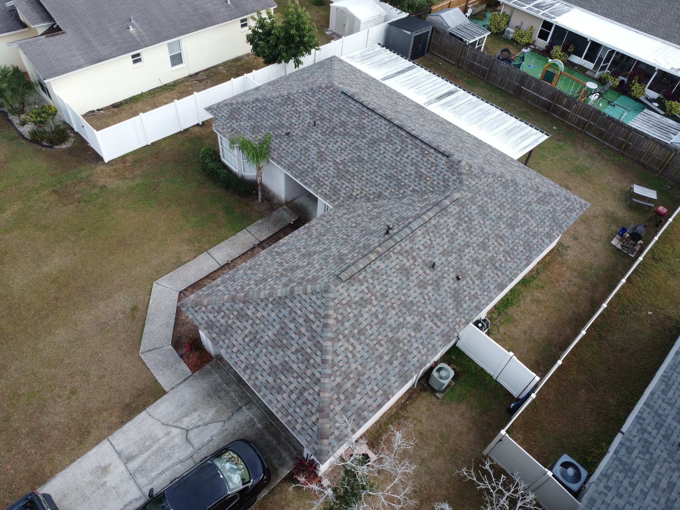 Roof Replacement in Brandon, Fl. by Steadfast Roofing 