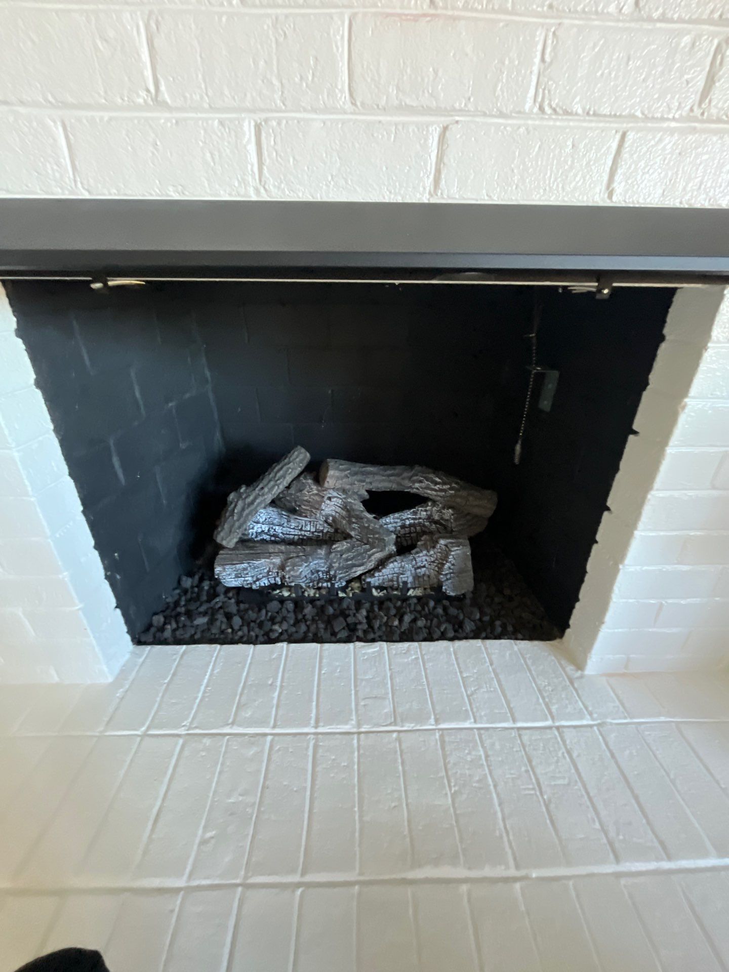 Gas Fireplace Insert Installed - Masonry Fireplace and Chimney by Premier Chimney and Roofing