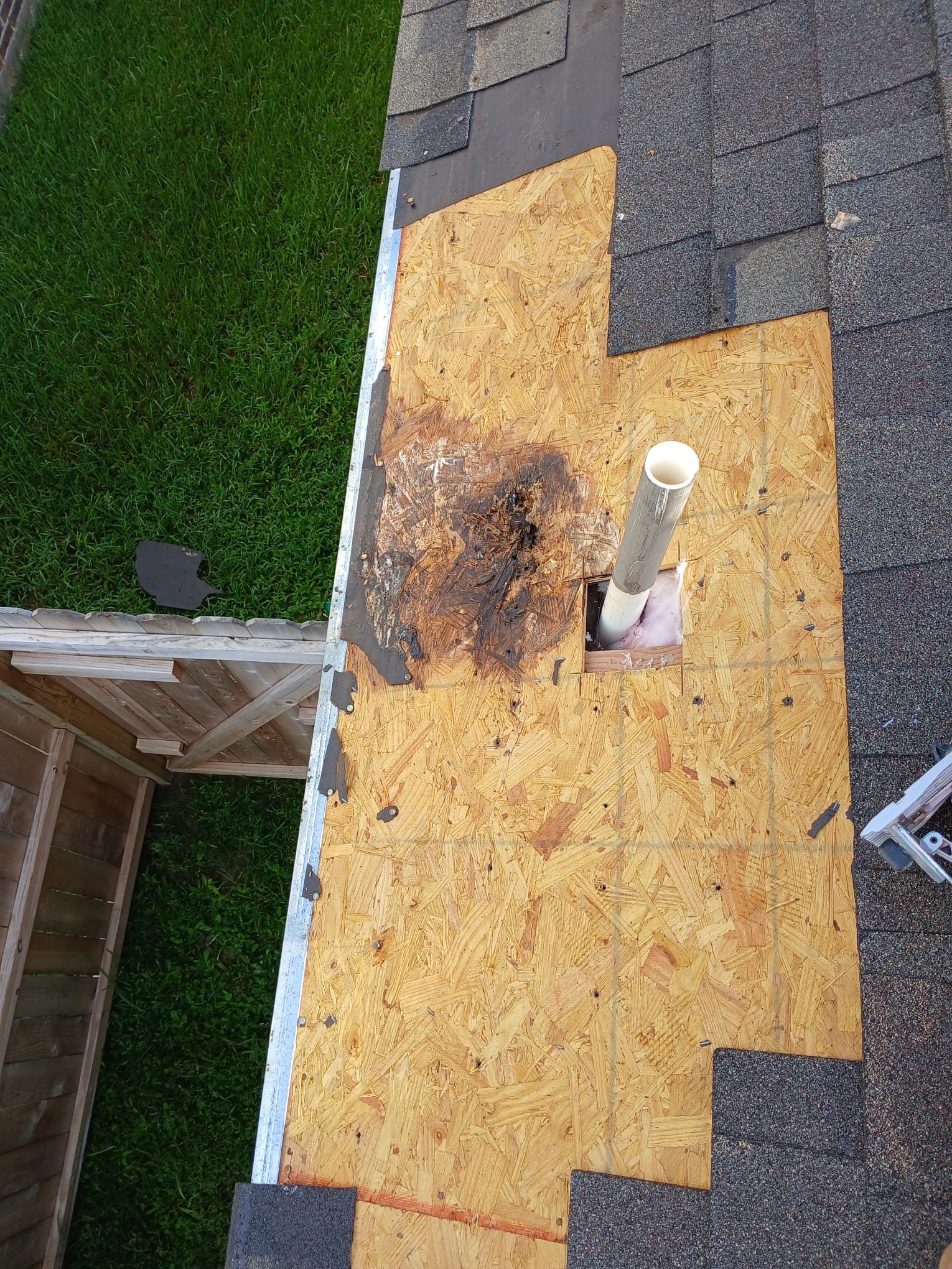 Residential Roofing Repair using Owen's Corning Duration (Lifetime) Shingles by Roof Repair Company