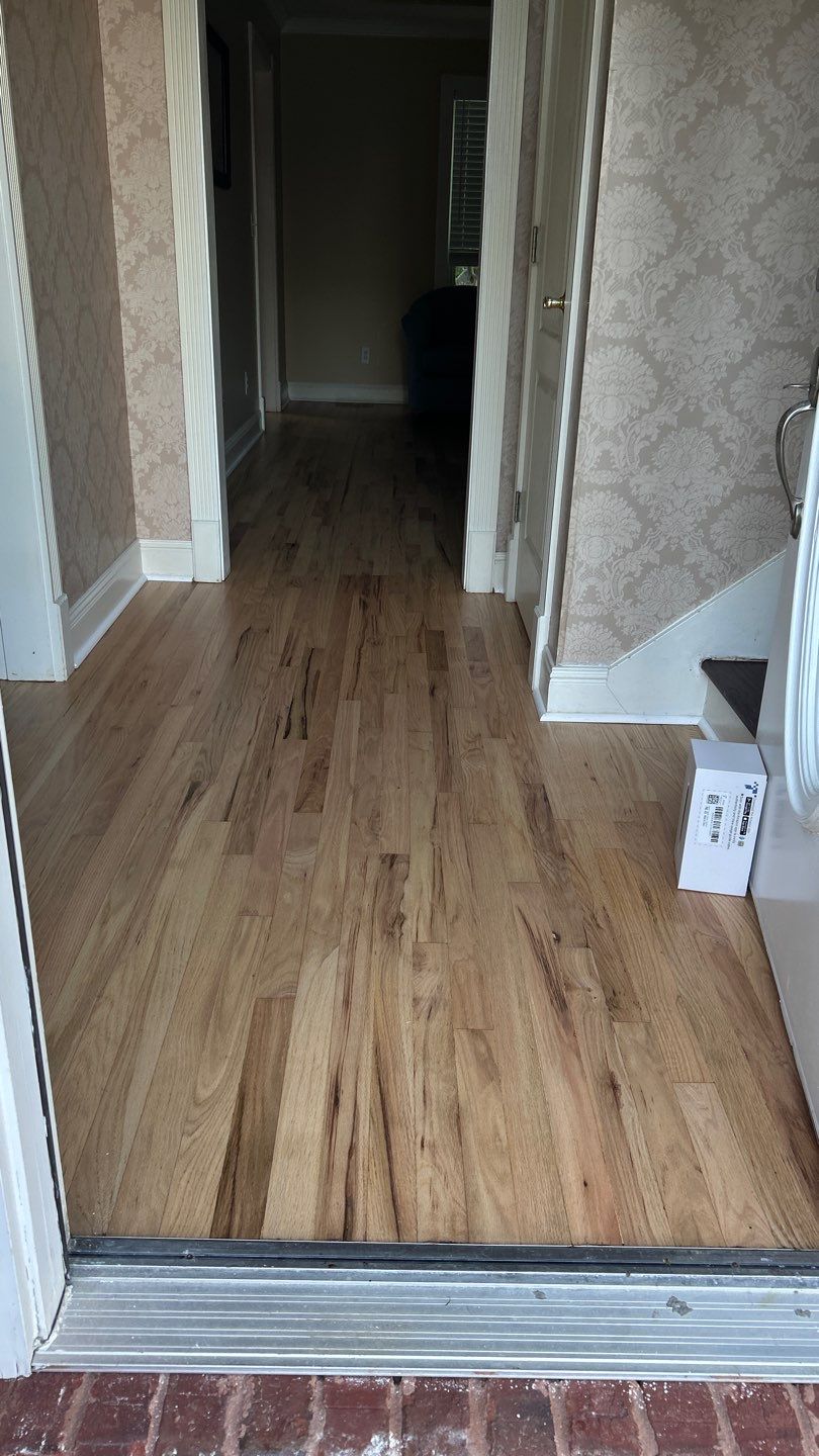 Natural refinish by Footprints Floors of Nashville