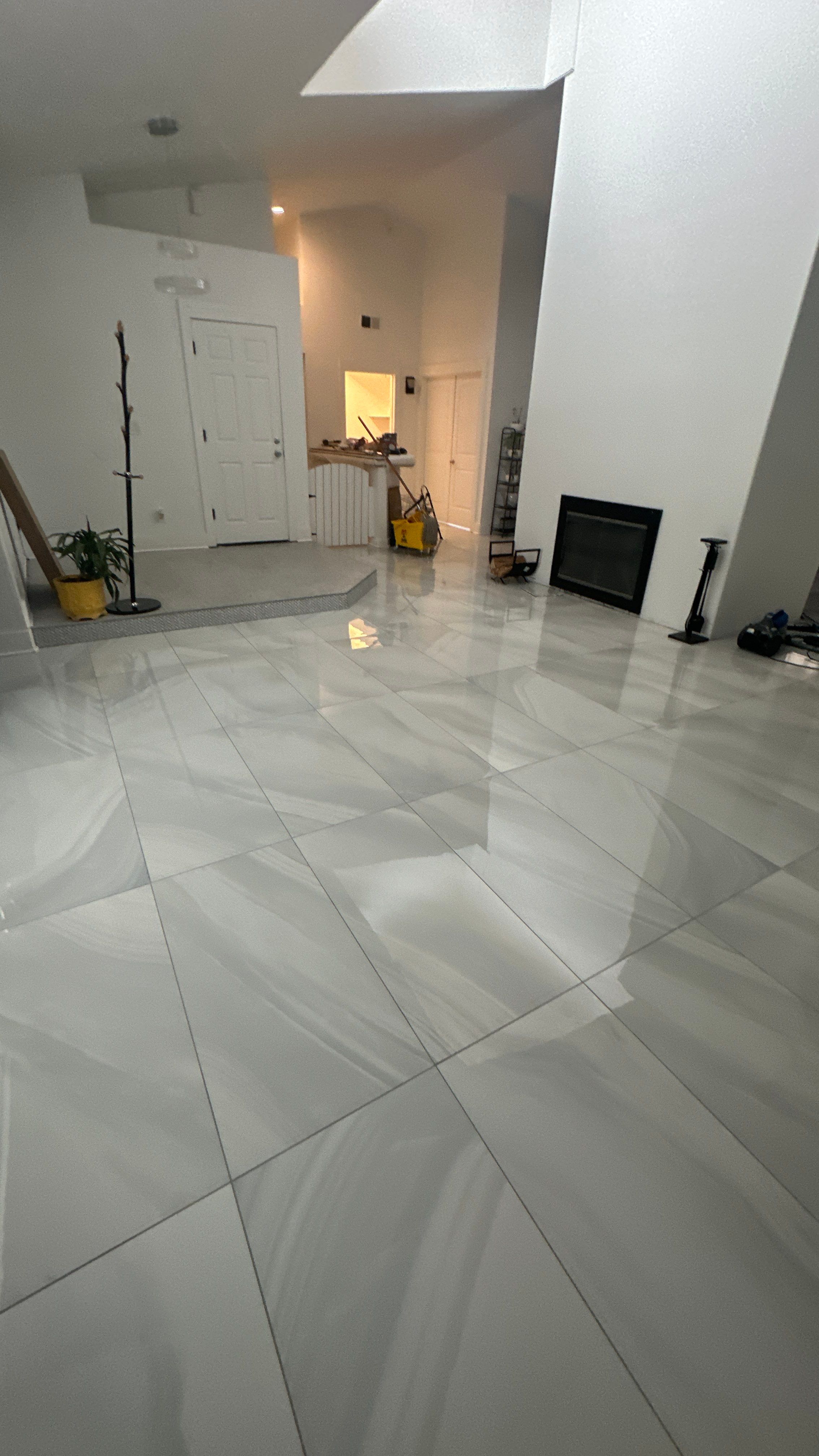 Showers & Floor Home Remodel by Footprints Floors of Chandler 