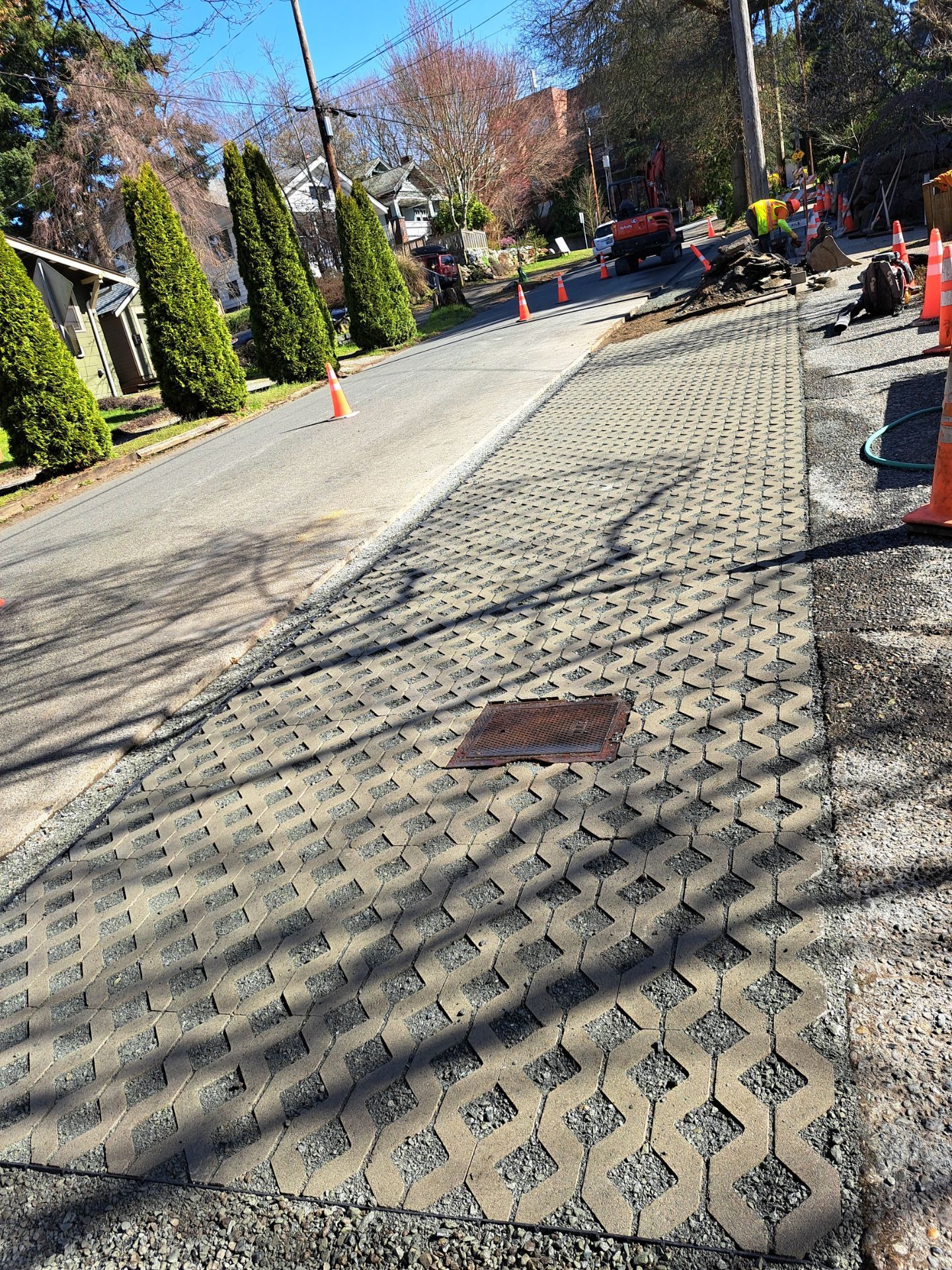 Russell | Turfstone Pavers Driveway  by Jireh Asphalt & Concrete Inc 