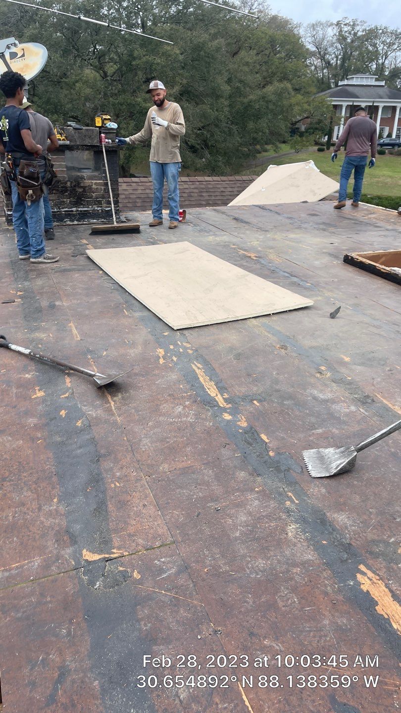 Residential Roofing Installation using Roof Replacement by American Roofing & Construction LLC