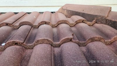 Concrete Tile Roof Repair and Ridge Cap Maintenance in Hypoluxo by Aastro Roofing